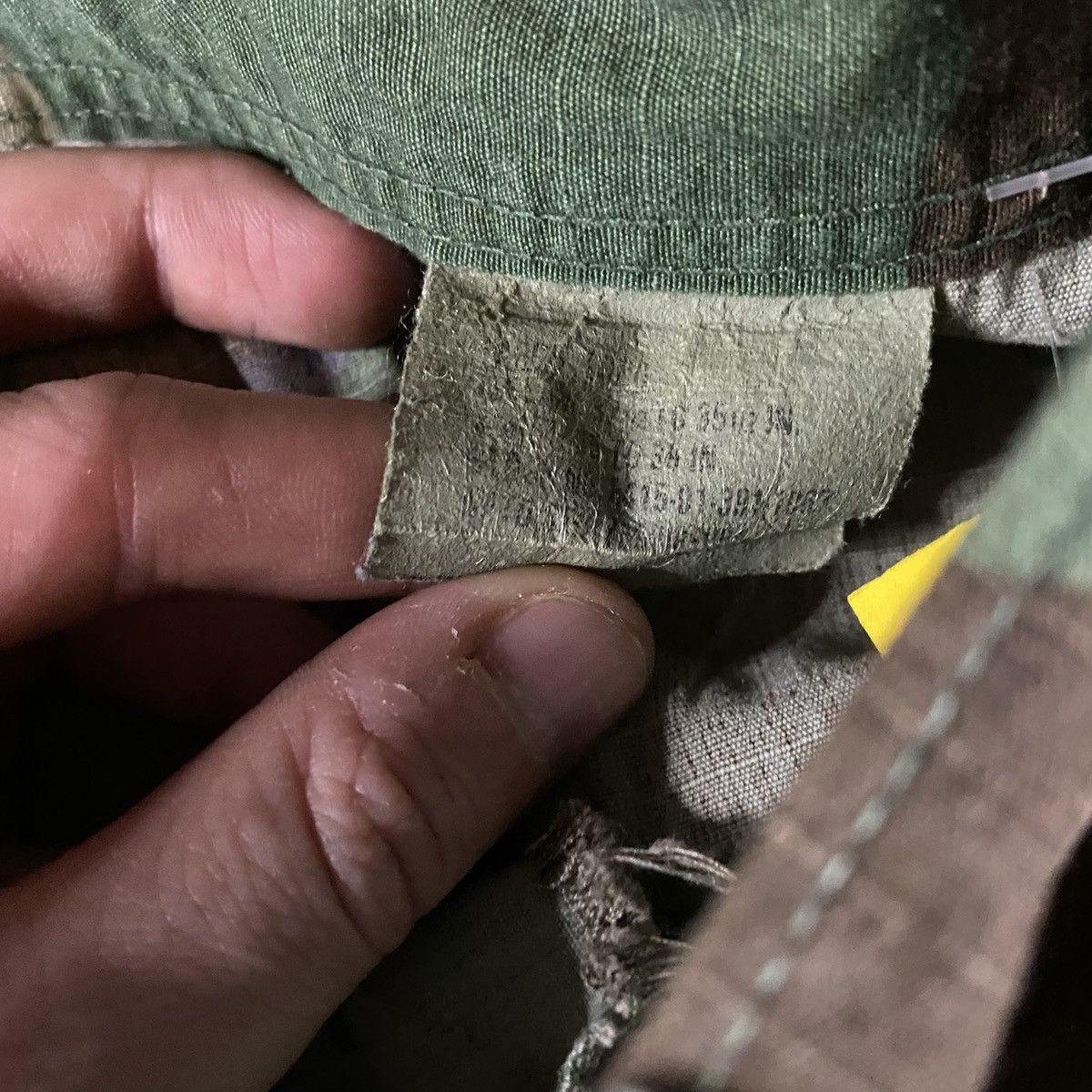 Vintage Vintage Military BDU Cargo Trousers Size US 36 / EU 52 - 3 Thumbnail