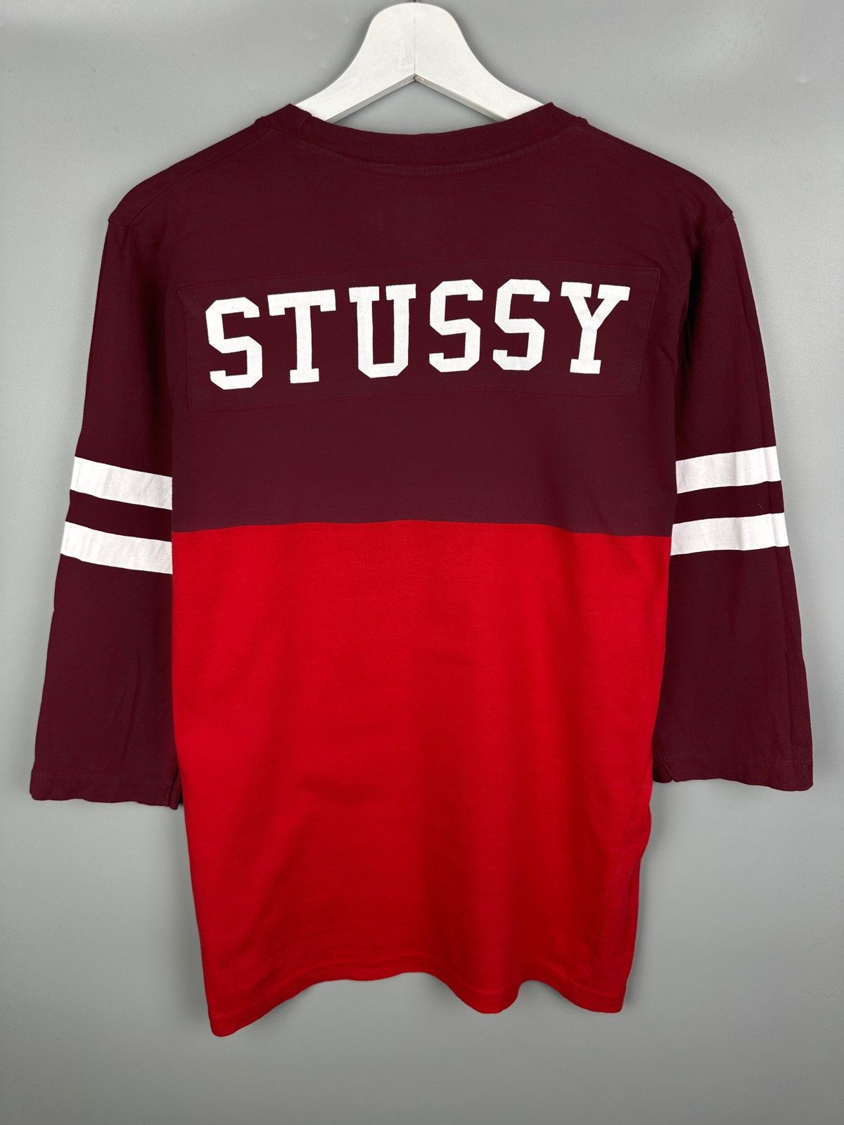 Stussy Stussy T Shirt Tee Jersey Y2K Vintage Long Sleeve 3/4 Size US M / EU 48-50 / 2 - 1 Thumbnail