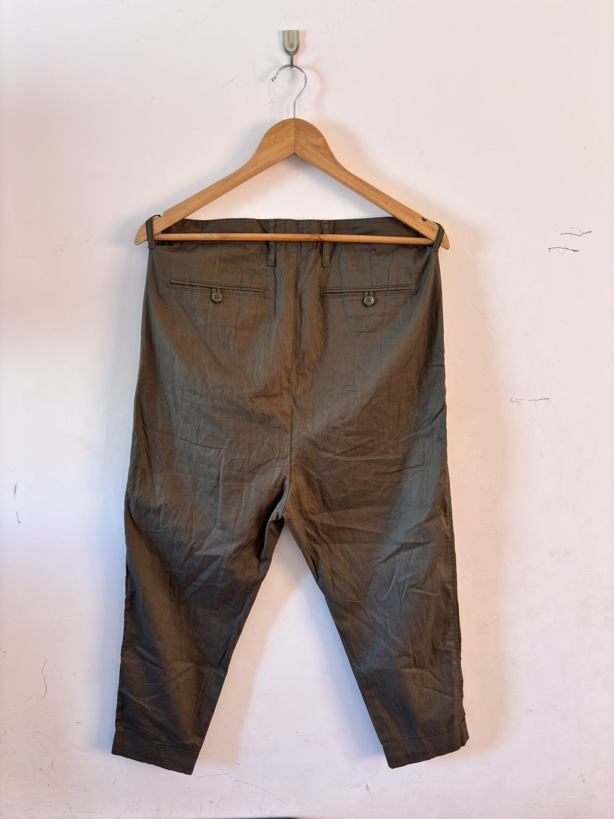 Bape Bape by A Bathing Ape Pleated Chino Trousers Size 30" / US 8 / IT 44 - 2 Thumbnail