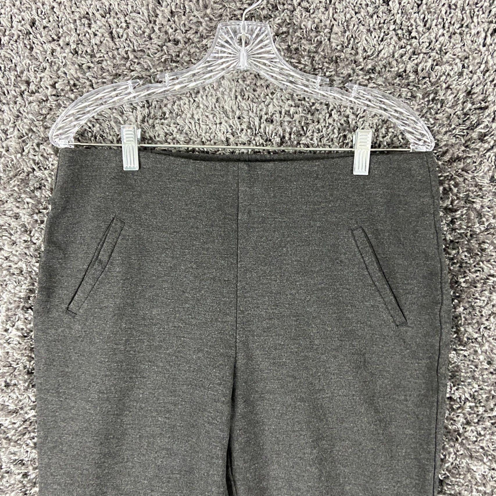 Vintage Chico’s Pants Ankle Women’s 1 Gray Mens? Wait. Size 25" / US 0 / IT 36 - 5 Thumbnail
