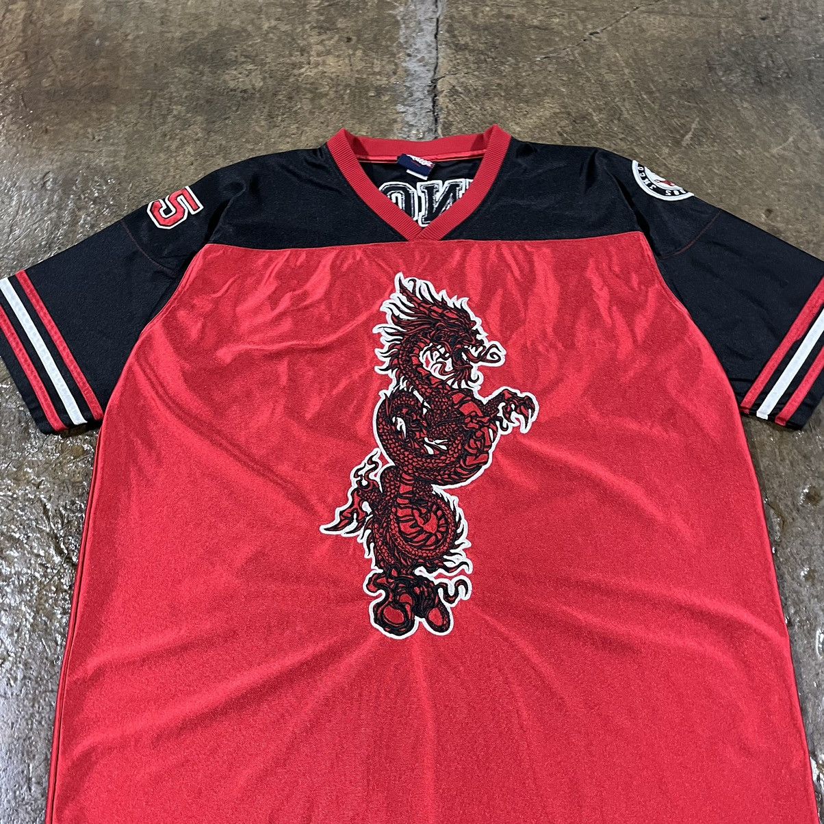 JNCO × Vintage Crazy Y2K JNCO Dragon Jersey Vintage Grunge Goth Skater XL Size US XL / EU 56 / 4 - 3 Thumbnail
