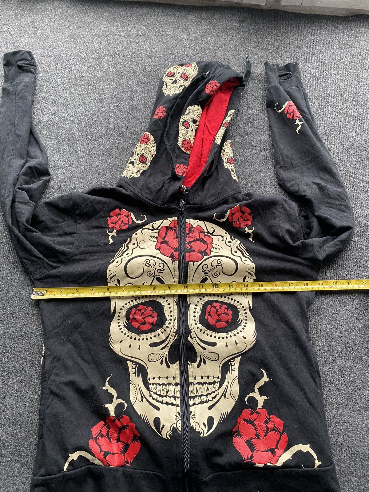 Other 🔥Opium Punk Jawbreaker Zip up hoodie skull gothic m Size M / US 6-8 / IT 42-44 - 5 Thumbnail
