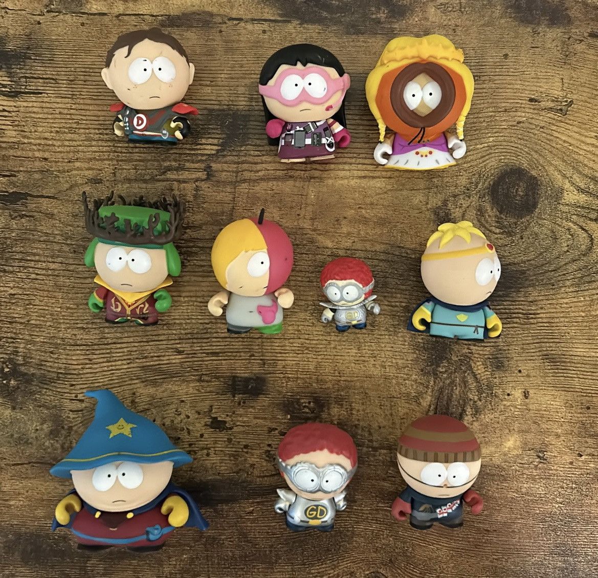 Kid robot x South Park Mid 2000’s figures lot