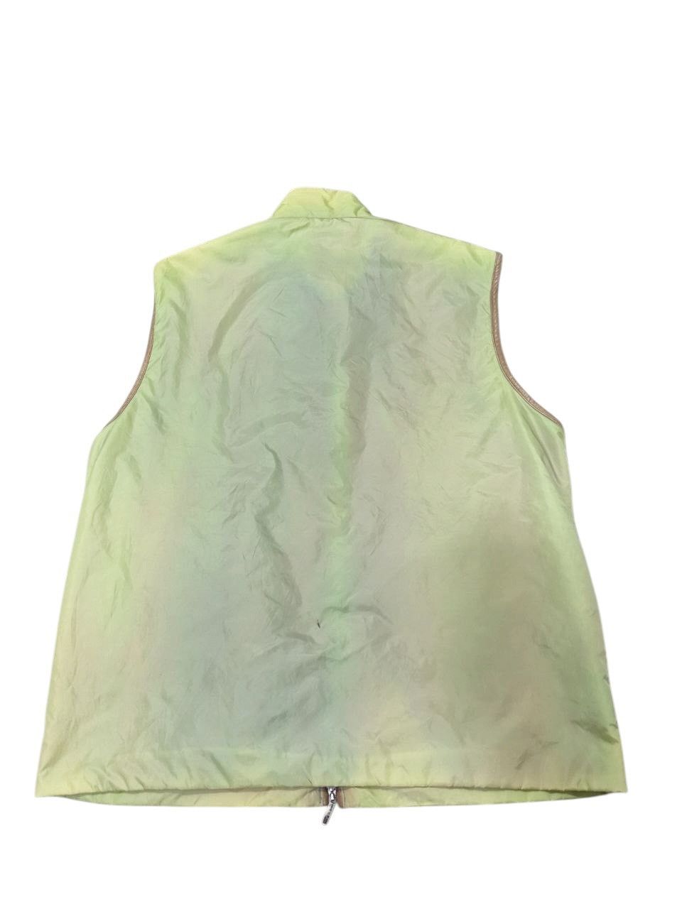 Comme Ca Ism COMMECADU MEN DYED FADED COLOR PATTERN SLEEVELES ZIPPER VEST Size US S / EU 44-46 / 1 - 2 Thumbnail