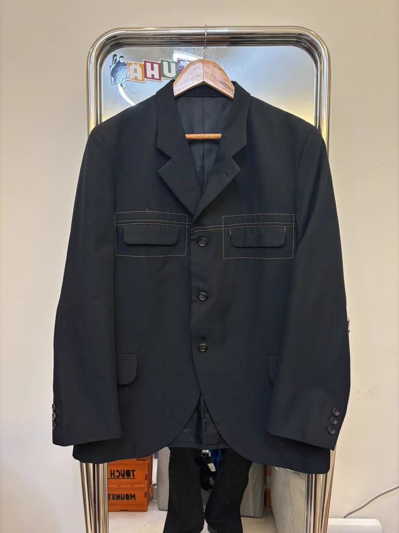 Comme des Garcons Vintage Comme des Garçons Homme Plus Blazer Size US M / EU 48-50 / 2 - 1 Thumbnail