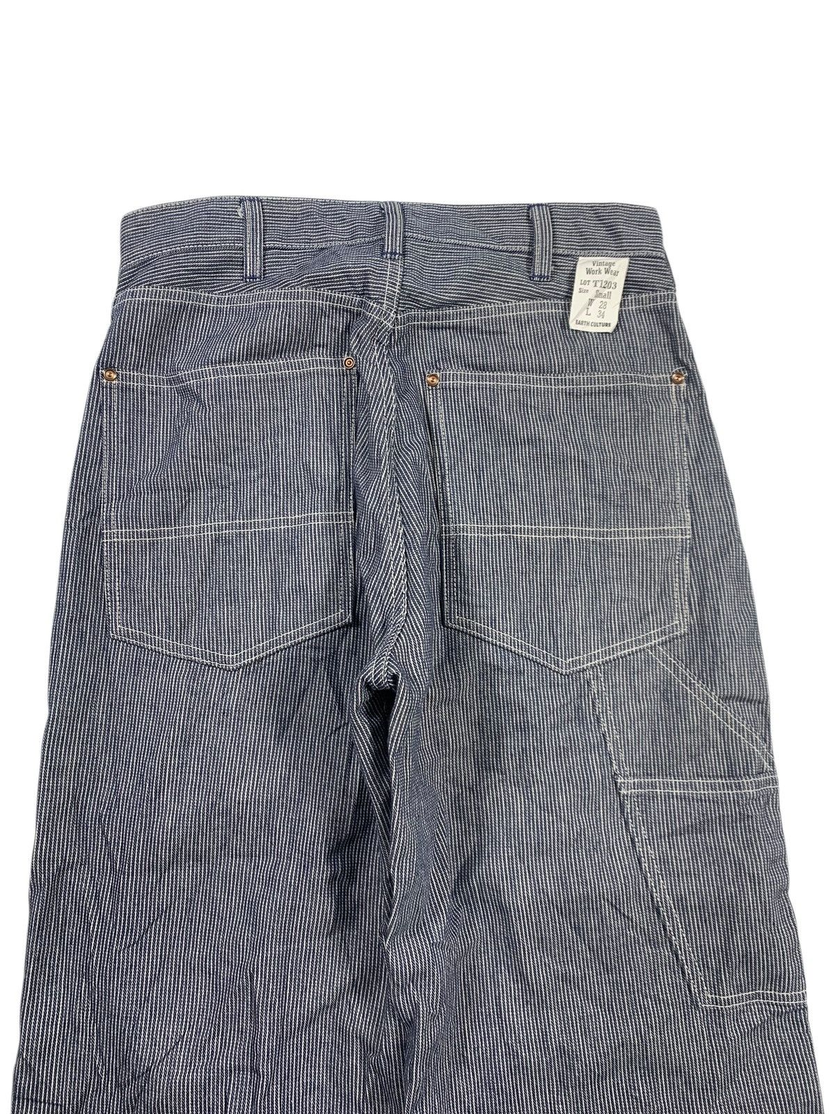 Japanese Brand Japanese brand Vintage work wear Hickory Pants Size US 30 / EU 46 - 4 Thumbnail