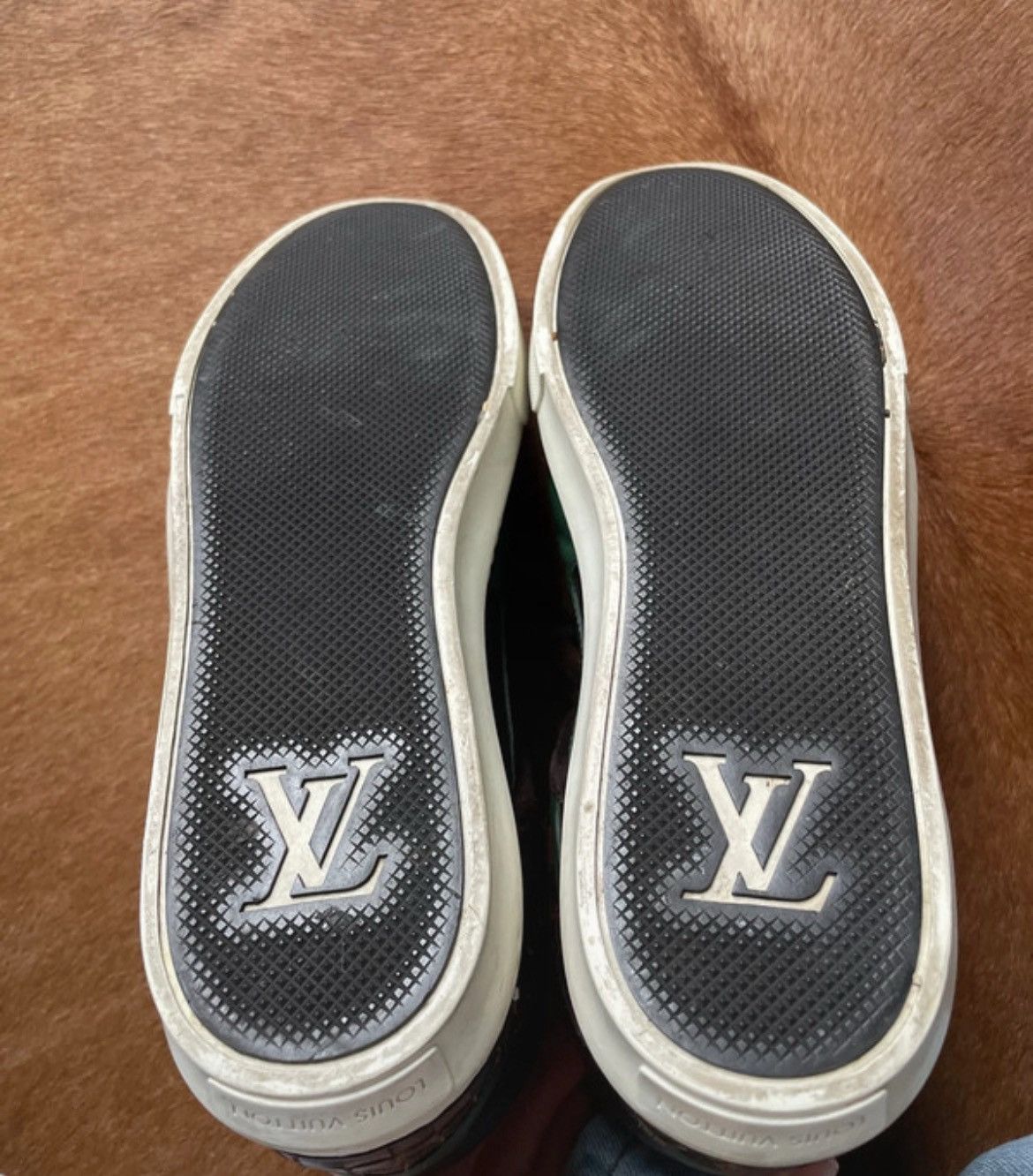 Louis Vuitton louis vuitton high top trainers Size US 9.5 / EU 42-43 - 4 Thumbnail