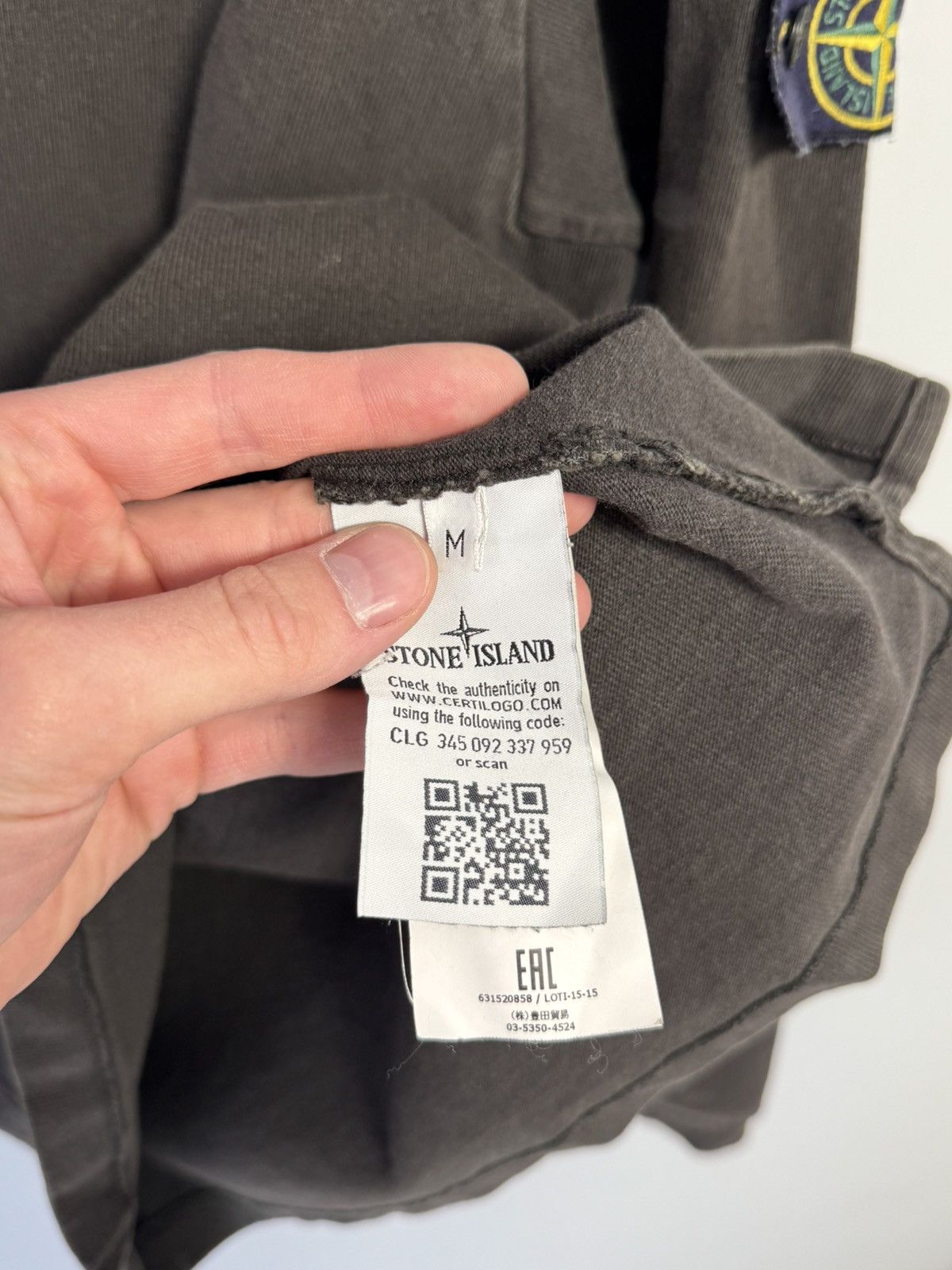 Stone Island Stone Island Sweatshirt Black Crewneck Long Sleeve Compass Size US M / EU 48-50 / 2 - 16 Thumbnail