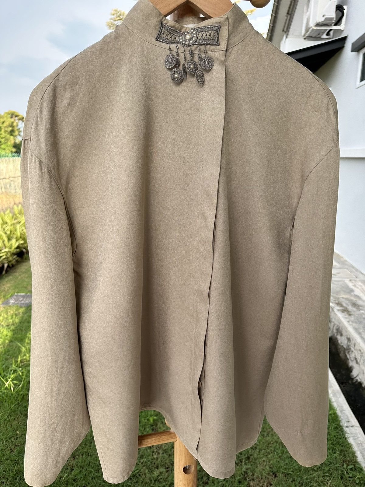 Christian Dior Monsieur × Dior Vintage 90’s Miss DIOR Button Down Blouse Size M / US 6-8 / IT 42-44 - 3 Thumbnail