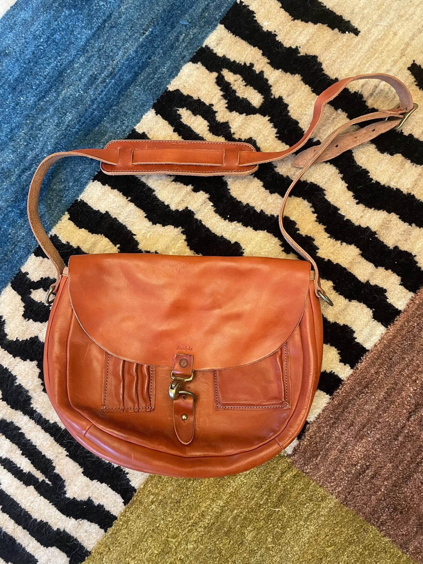 Other Handmade Japanese Oak Leather Shoulder Bag Size ONE SIZE - 1 Thumbnail