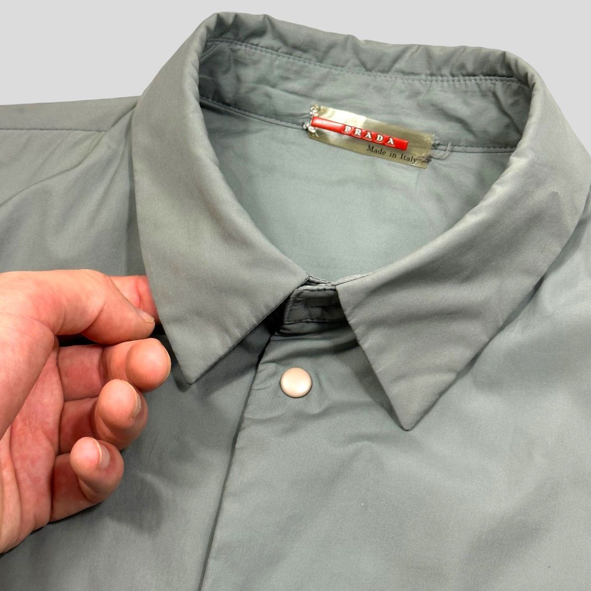 Prada Prada Sport SS00 Padded Nylon Overshirt - M/L Size US M / EU 48-50 / 2 - 4 Thumbnail