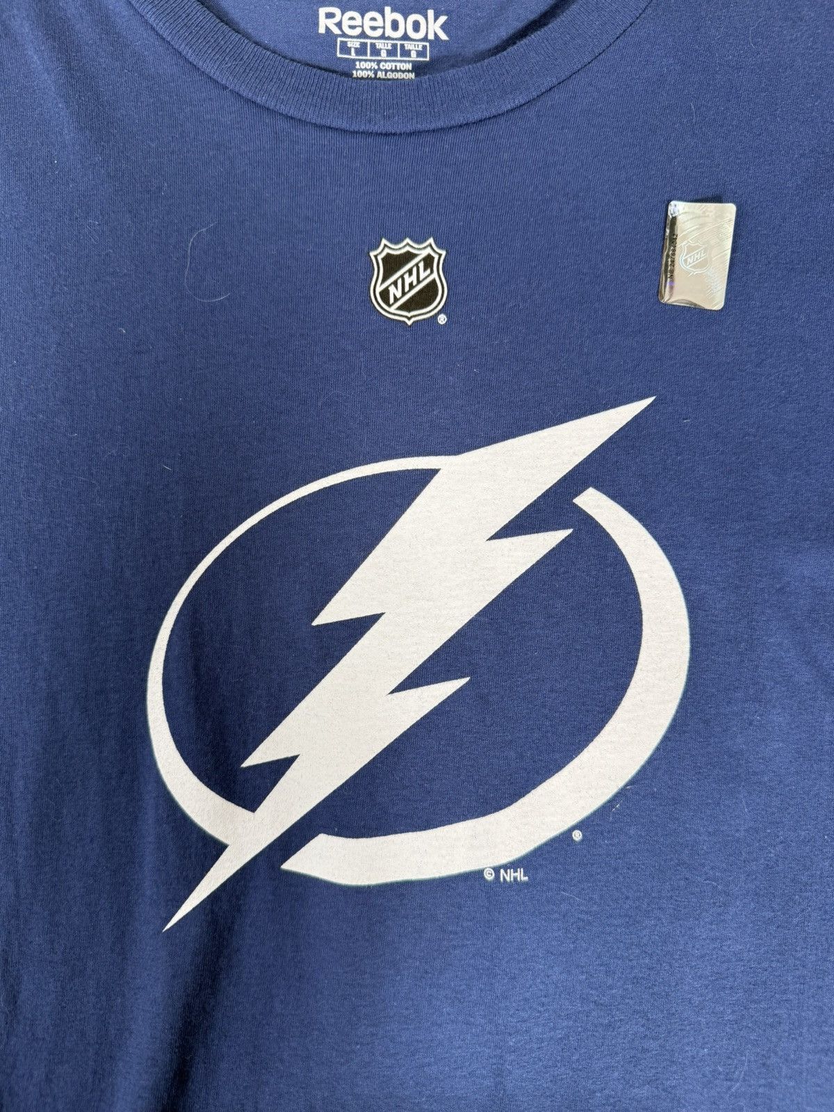 NHL SIGNED NHL Tampa Bay Lightning Alex Killorn #17 T-Shirt Size US L / EU 52-54 / 3 - 5 Thumbnail