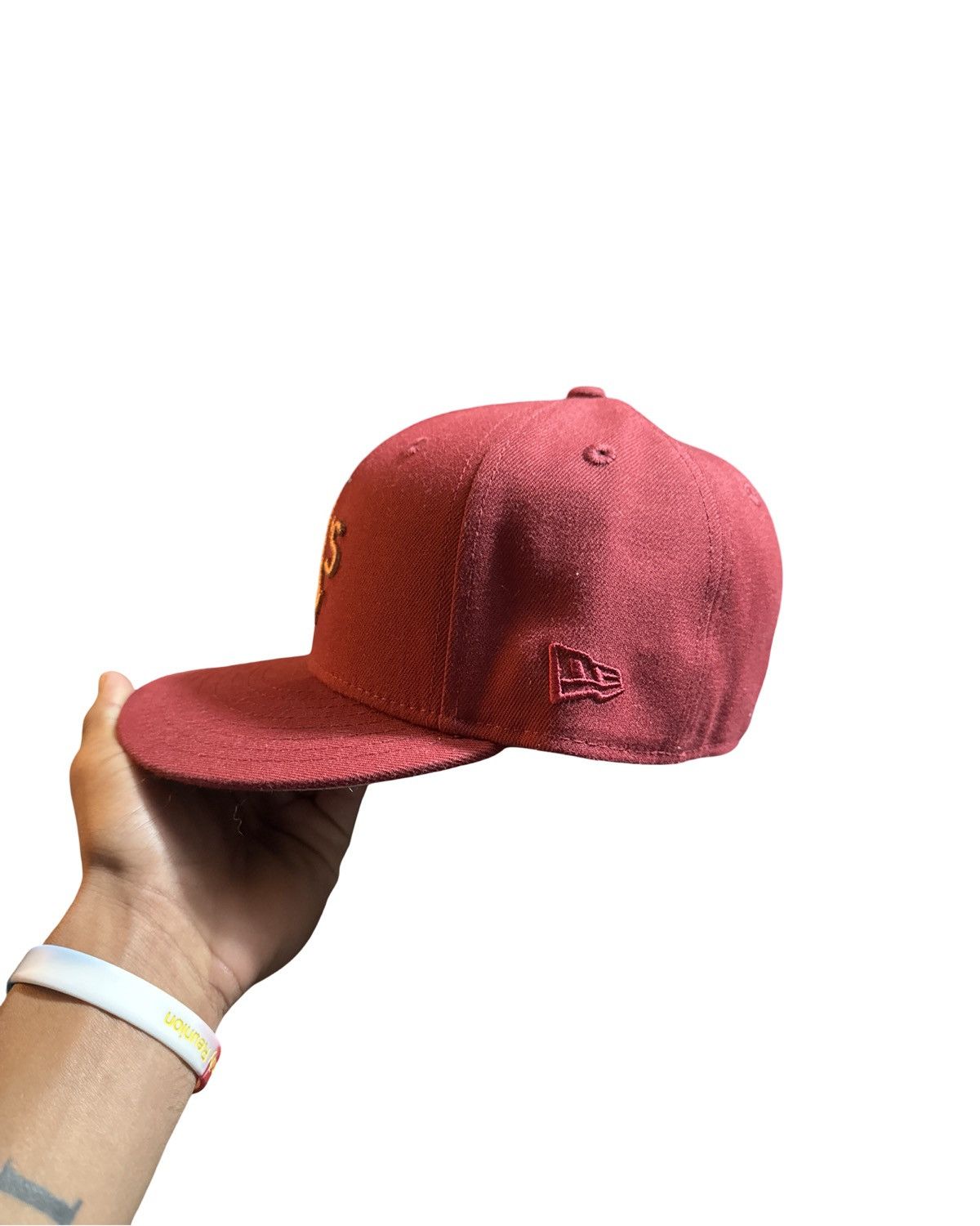 New Era New Era Fitted Athletics Hat 7 1/4 Size ONE SIZE - 3 Thumbnail