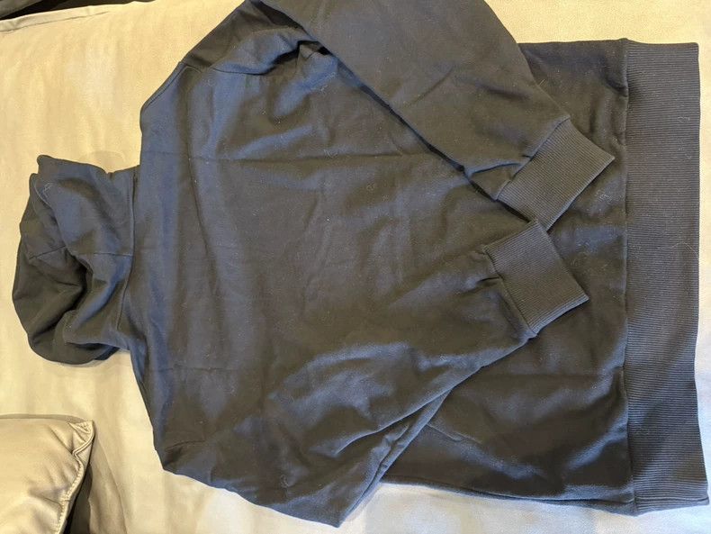 Givenchy Givenchy Black Hooded Sweatshirt, Size M, Made in Portugal Size US M / EU 48-50 / 2 - 5 Thumbnail