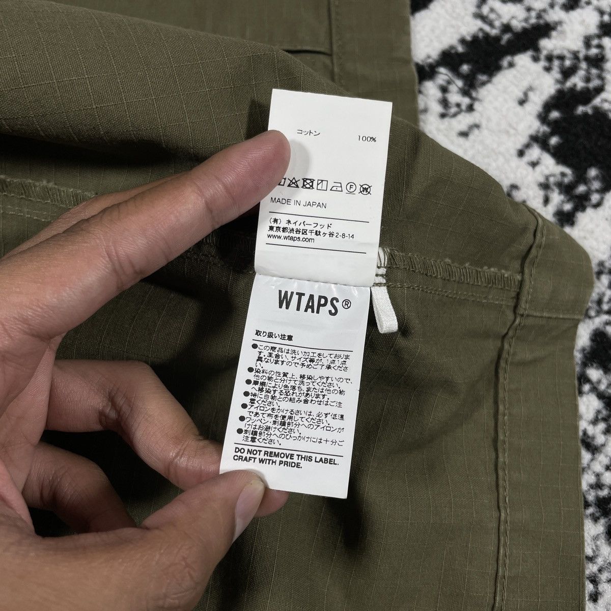 Japanese Brand WTAPS BUDS SS SHIRT COTTON RIPSTOP 2019 - M Size US M / EU 48-50 / 2 - 7 Thumbnail
