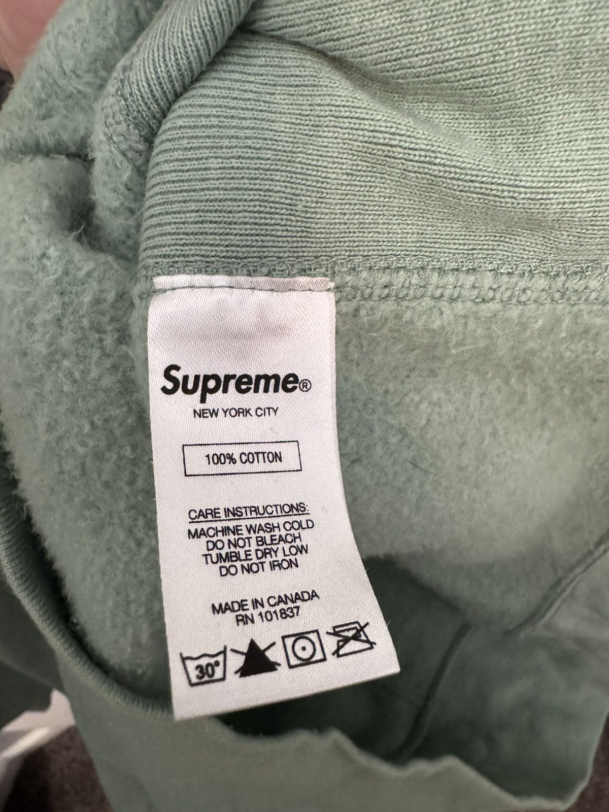 Supreme Supreme Chenille Hoodie Size US L / EU 52-54 / 3 - 6 Thumbnail