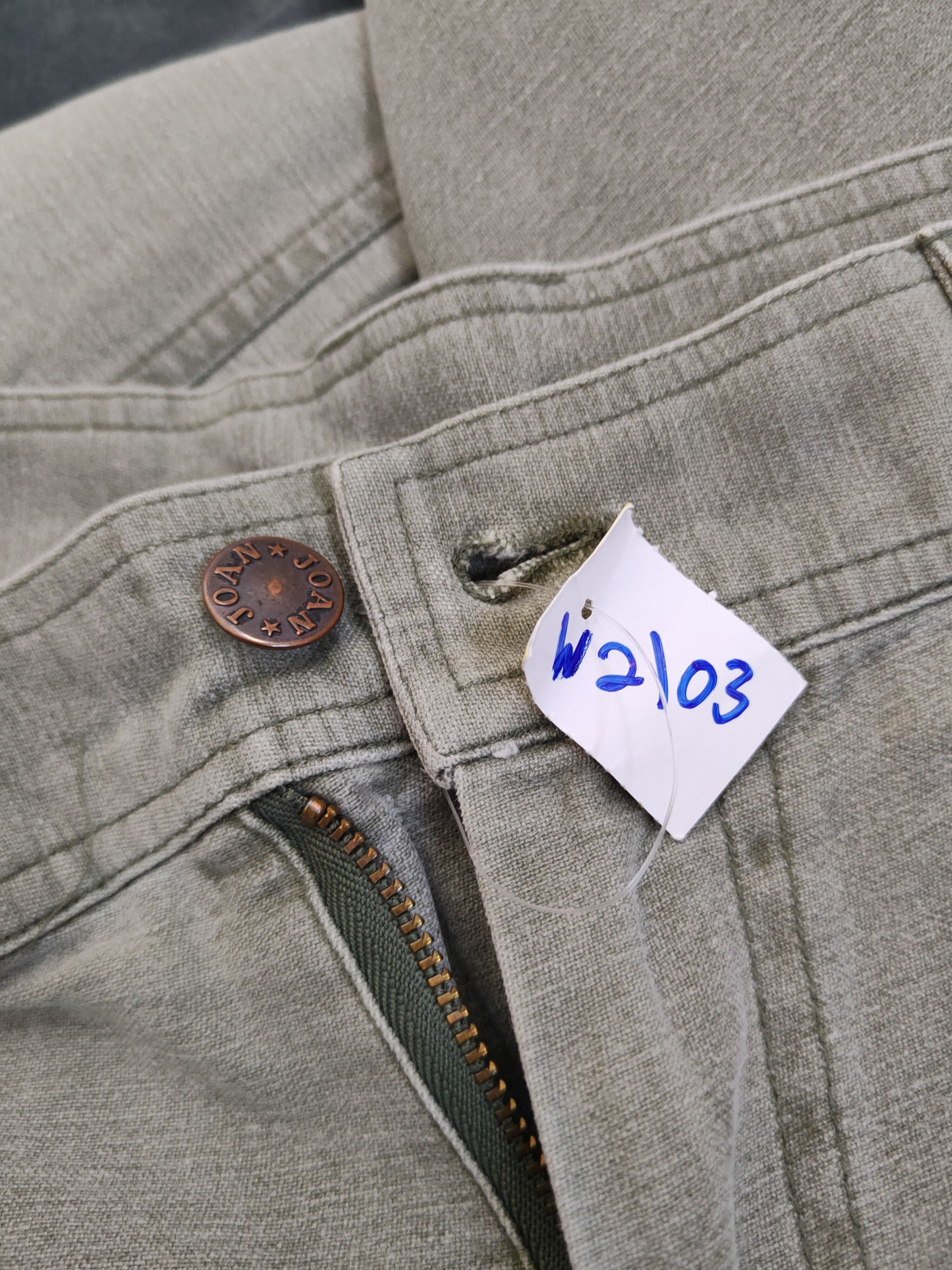 Japanese Brand US Joan Green Faded Multipocket Tactical Cargo Pants #W2103 Size US 32 / EU 48 - 15 Thumbnail