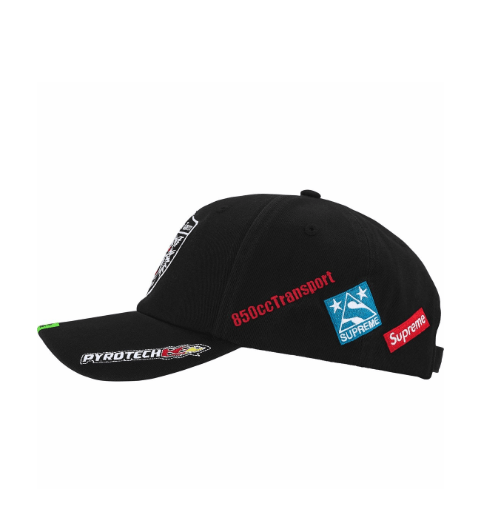 Supreme Supreme Racing Team 6-Panel Black SS25 Size ONE SIZE - 2 Thumbnail