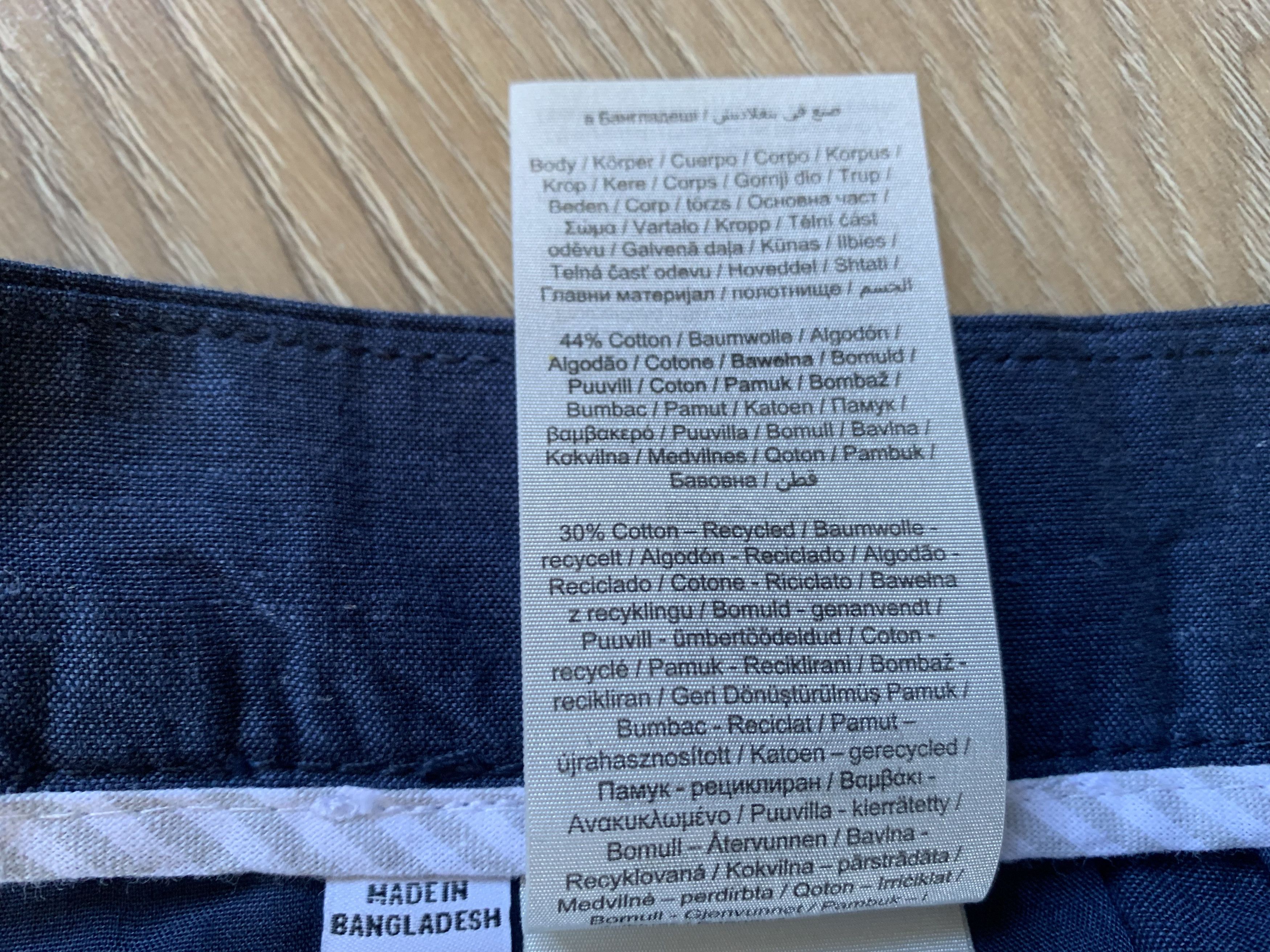 Jack & Jones Jack & Jones Mens Cotton Blue Summer Shorts Size US 32 / EU 48 - 11 Thumbnail