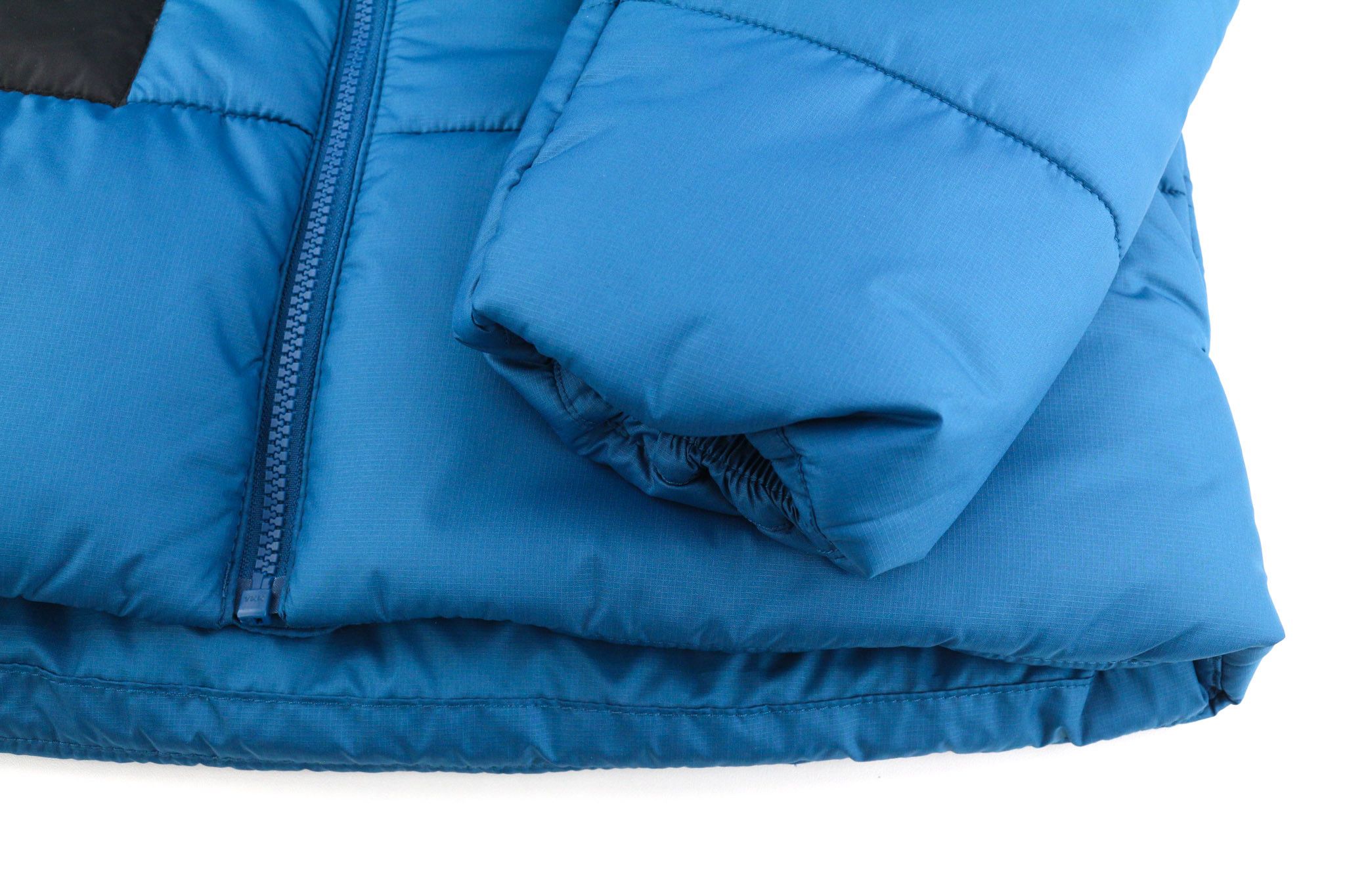 The North Face XS Blue Zip Insulation Hooded Lined Quilted Jacket 82586 Size US XS / EU 42 / 0 - 6 Thumbnail