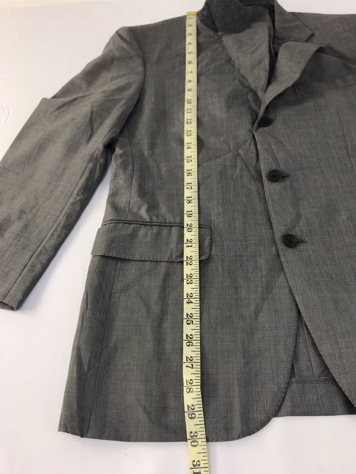 Burberry Burberry London Blazer Coat Jacket Simple Design Work Wear Size 40L - 10 Thumbnail