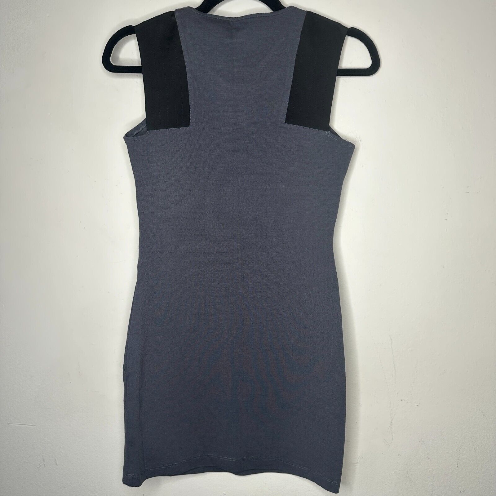 Other NWT Lime Black Blue Sleeveless Bodycon Mini Dress Zipper S Size S / US 4 / IT 40 - 4 Thumbnail
