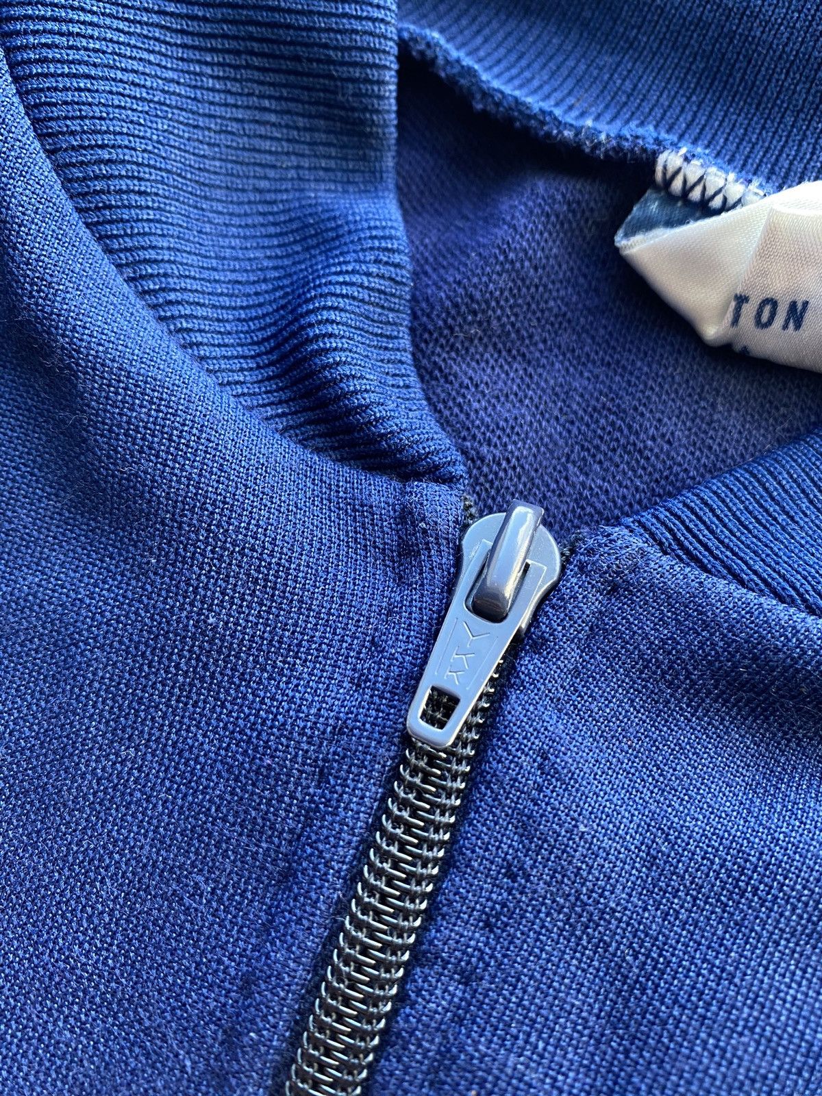 Adidas 🔥Adidas Ventex Vintage 80s Zip Sweatshirt Bomber style blue Size US M / EU 48-50 / 2 - 4 Thumbnail