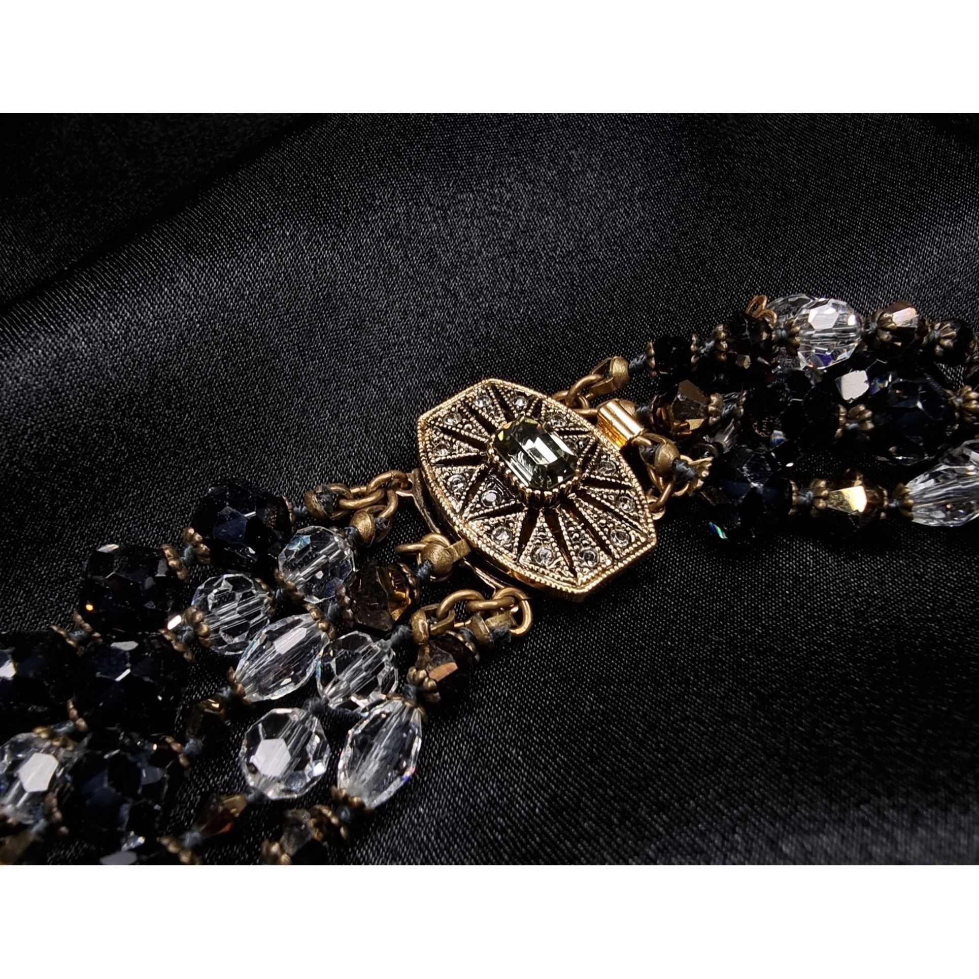 Vintage Rare Find Vintage 80s-90s Multi-Strand Glass Beaded Necklace Size ONE SIZE - 5 Thumbnail