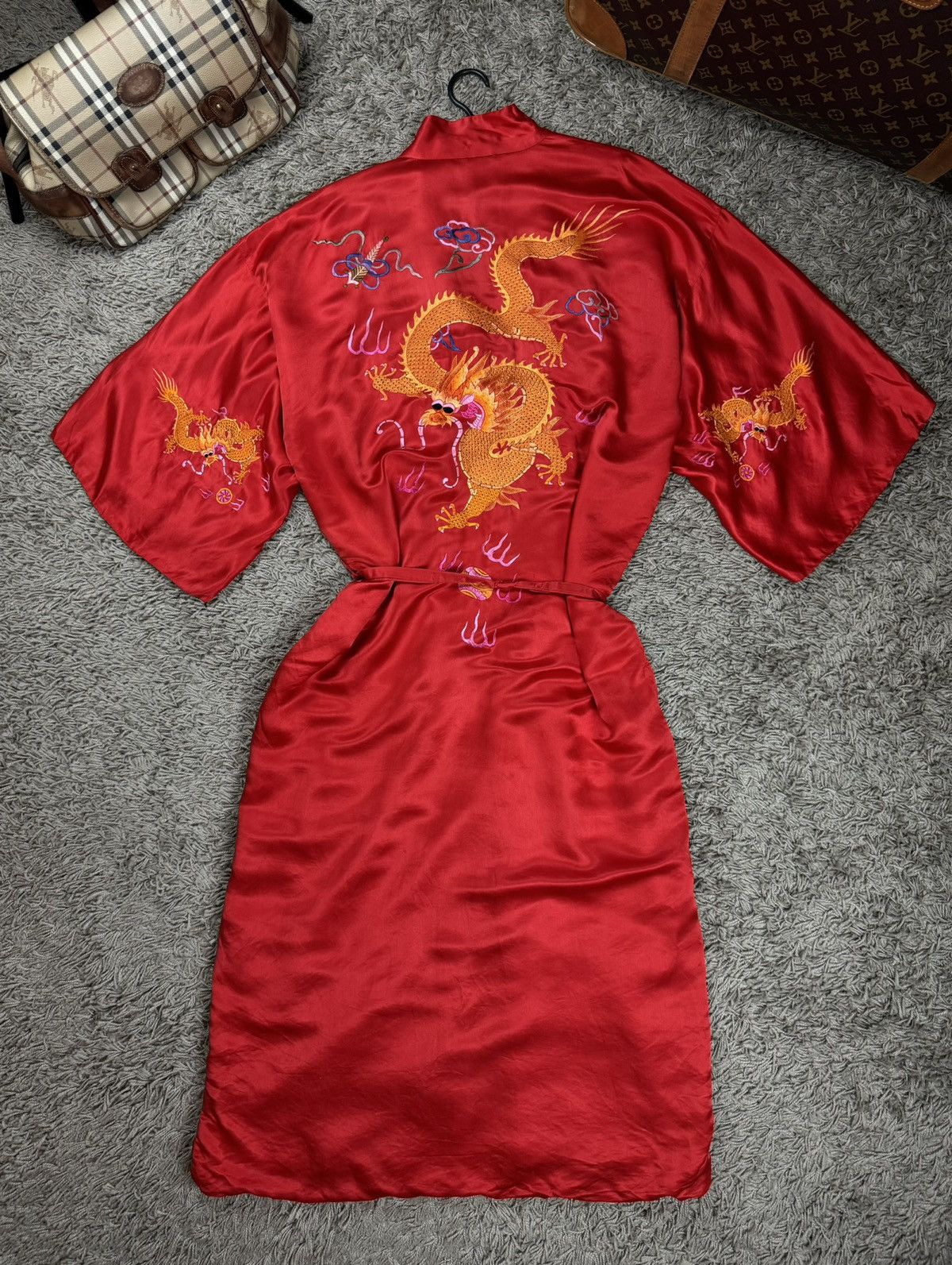 Golden Bee Pure Silk Kimono original casual streetwear item