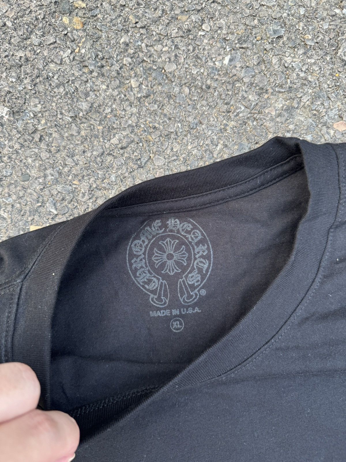 Chrome Hearts Chrome Hearts Hongkong Exclusive Horseshoe Longsleeve Shirt Size US XL / EU 56 / 4 - 4 Thumbnail
