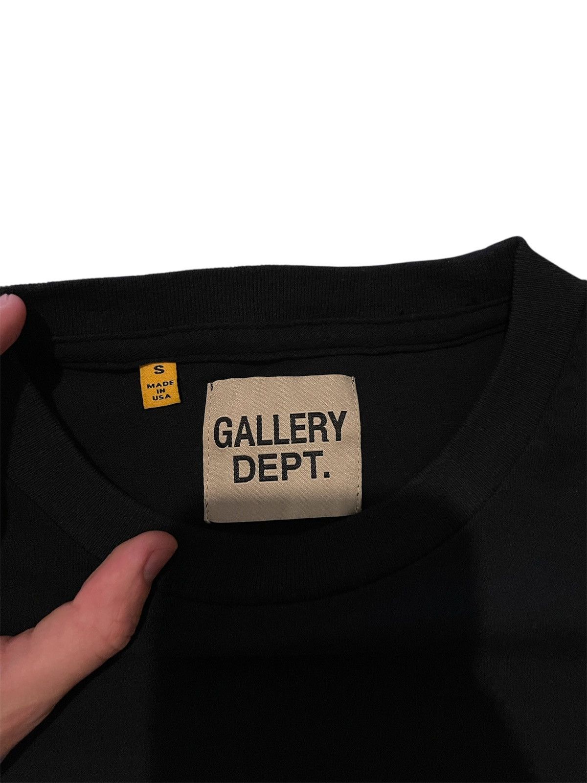 Gallery Dept. Gallery Dept Black T-Shirt Size US S / EU 44-46 / 1 - 3 Thumbnail