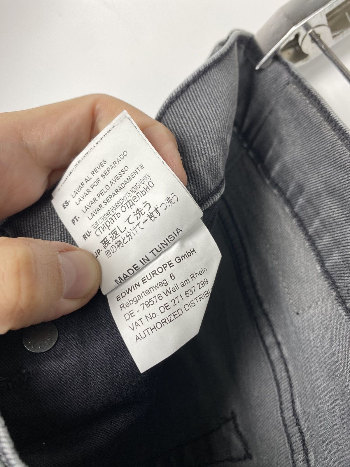 Edwin Edwin Slim Tapered Jeans Men size 30 x 32 Size US 30 / EU 46 - 13 Thumbnail