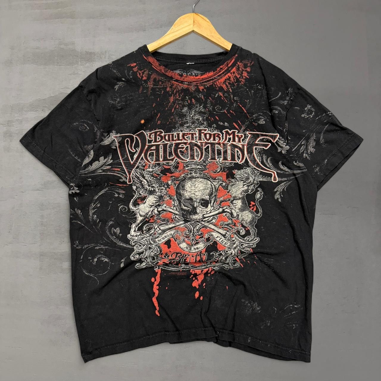 Affliction Bullet For My Valentine Affliction Band Black Tee Shirt XL Size US XL / EU 56 / 4 - 1 Thumbnail