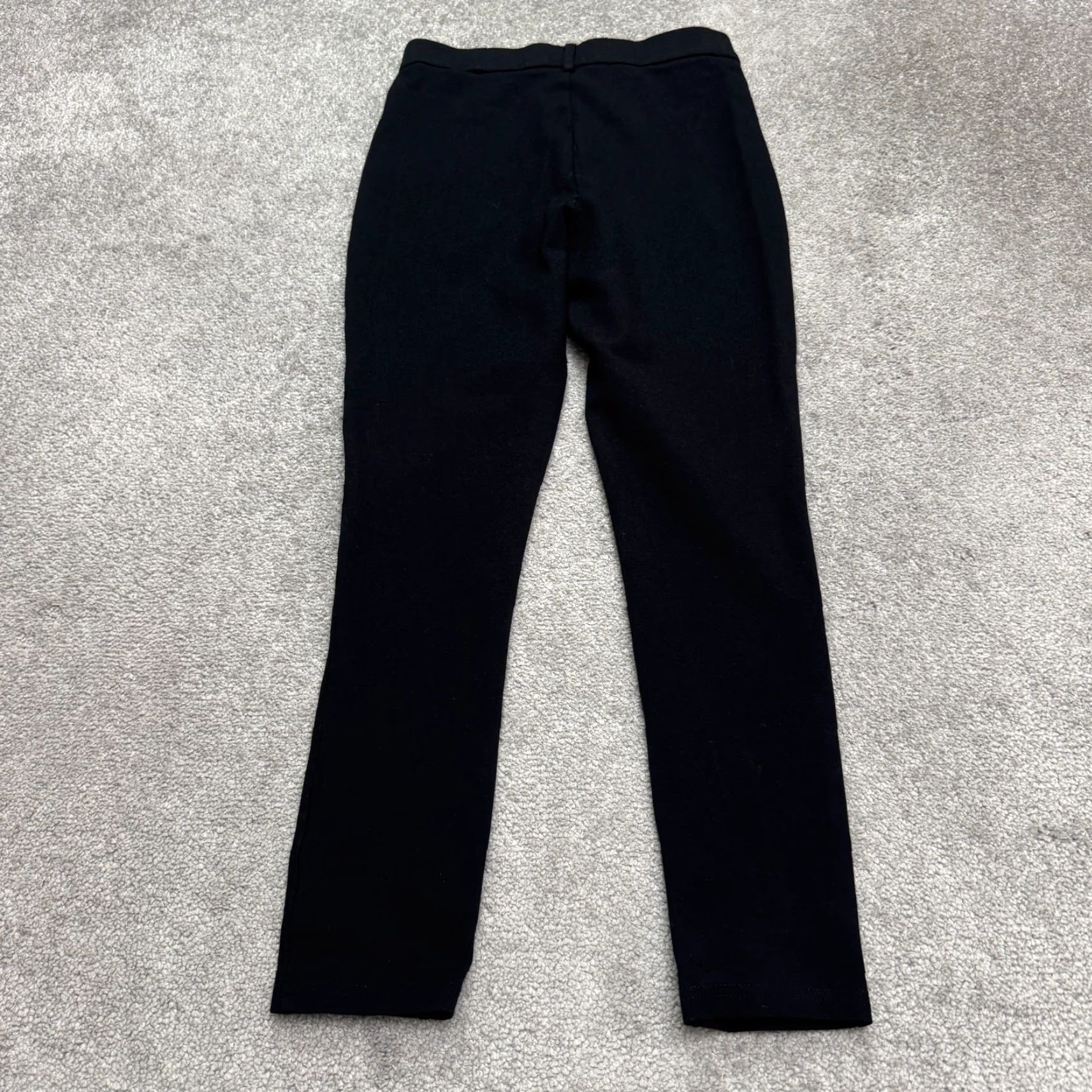 Zara Zara Women's High Rise Slim Fit Ankle Trousers Black Size 26x25.5 Business Casual & Workwear Size 32" / US 10 / IT 46 - 2 Thumbnail