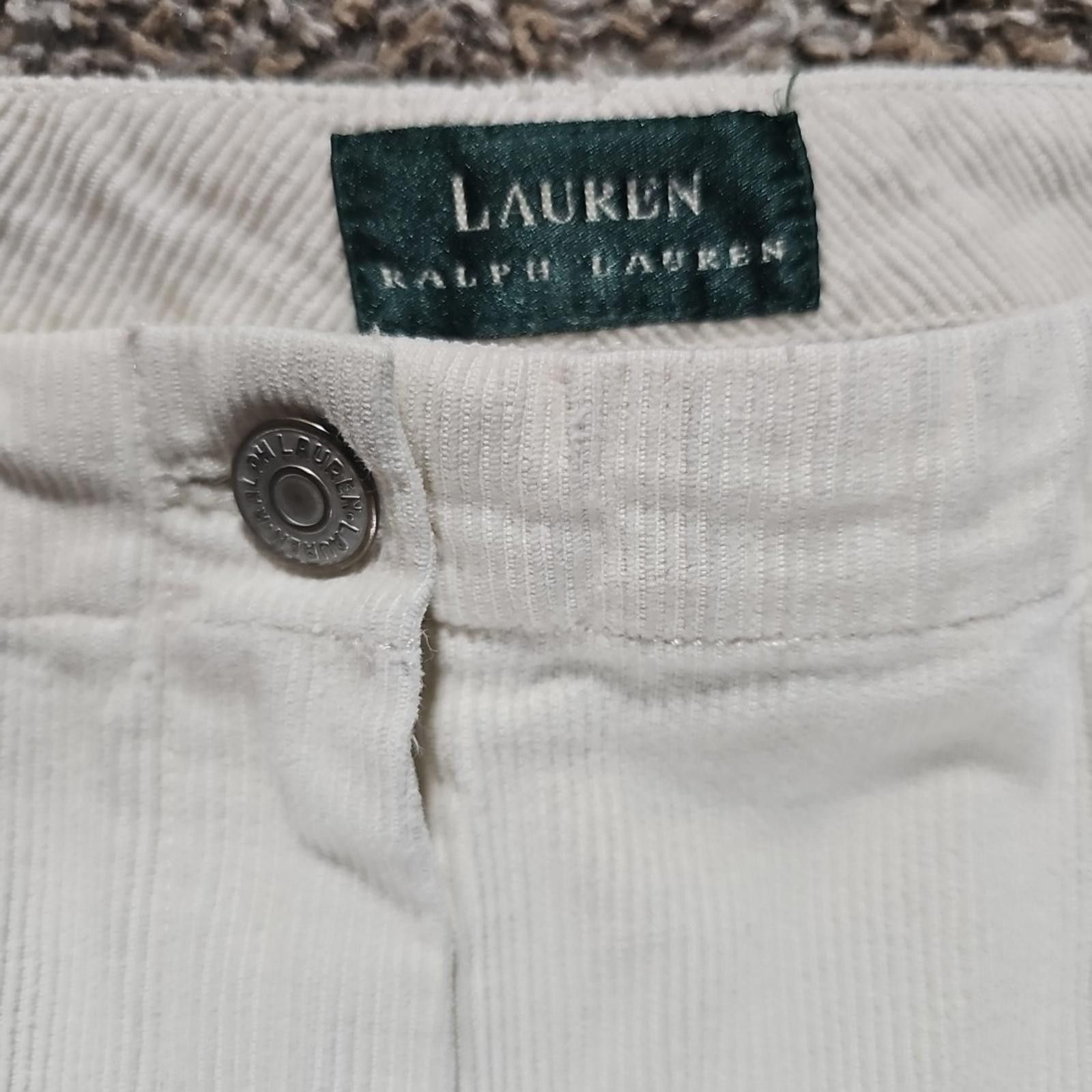 Lauren Ralph Lauren Lauren Ralph Lauren Sz 10 Corduroy Pants Size 32" / US 10 / IT 46 - 2 Thumbnail