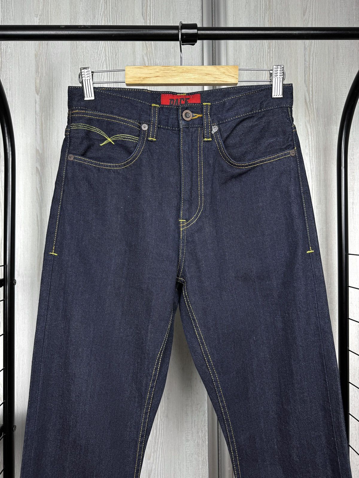 Other Pace Dark Indigo Blue Selvage denim jeans pants size 29 Size US 29 - 4 Thumbnail
