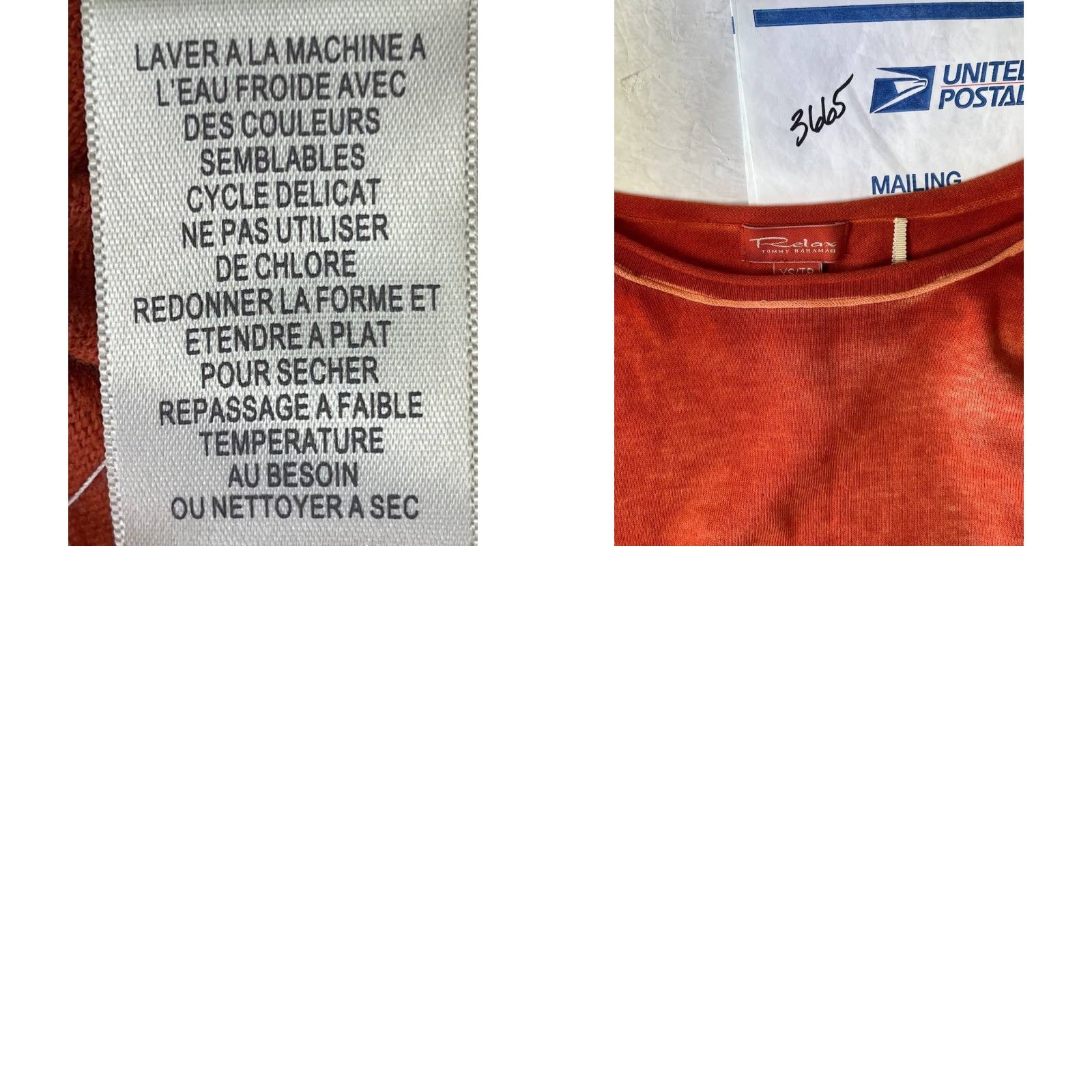 Tommy Bahama Tommy Bahama Relax Shirt Women XS Orange Long Sleeve Crew Neck 100% Cotton Size XS / US 0-2 / IT 36-38 - 9 Thumbnail