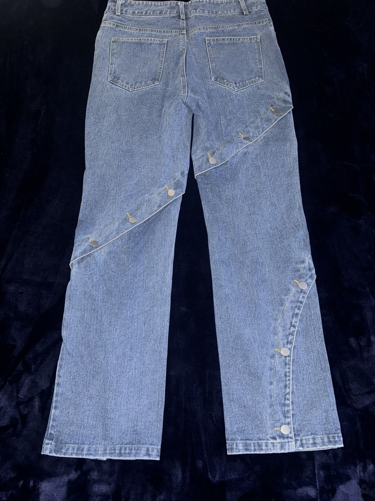 Other Button Lose Straight Jeans Size US 34 / EU 50 - 8 Thumbnail