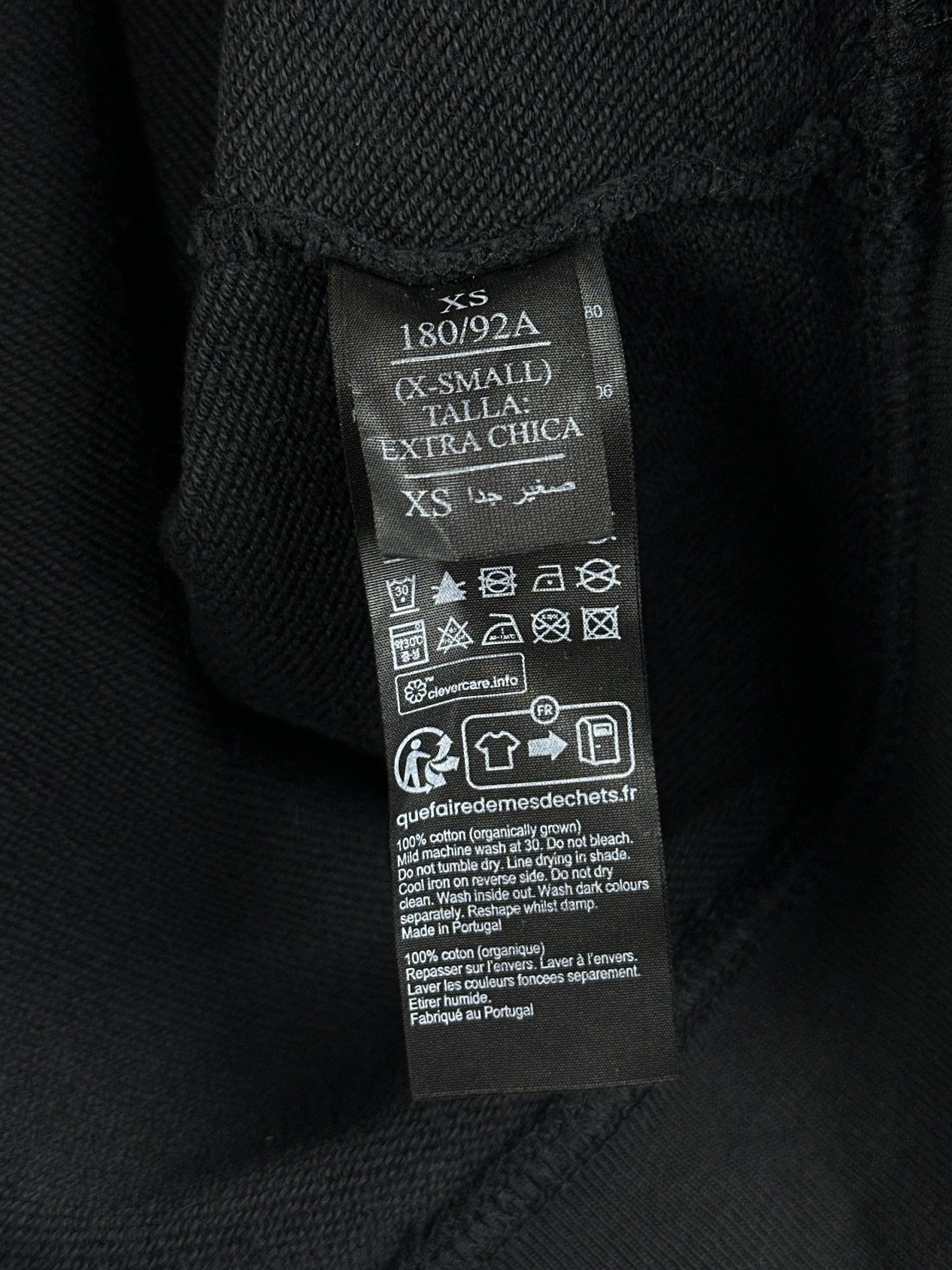 Allsaints AllSaints Tierra Oth Oversized Mens Hoodie Black Circle Logo Size US XS / EU 42 / 0 - 14 Thumbnail