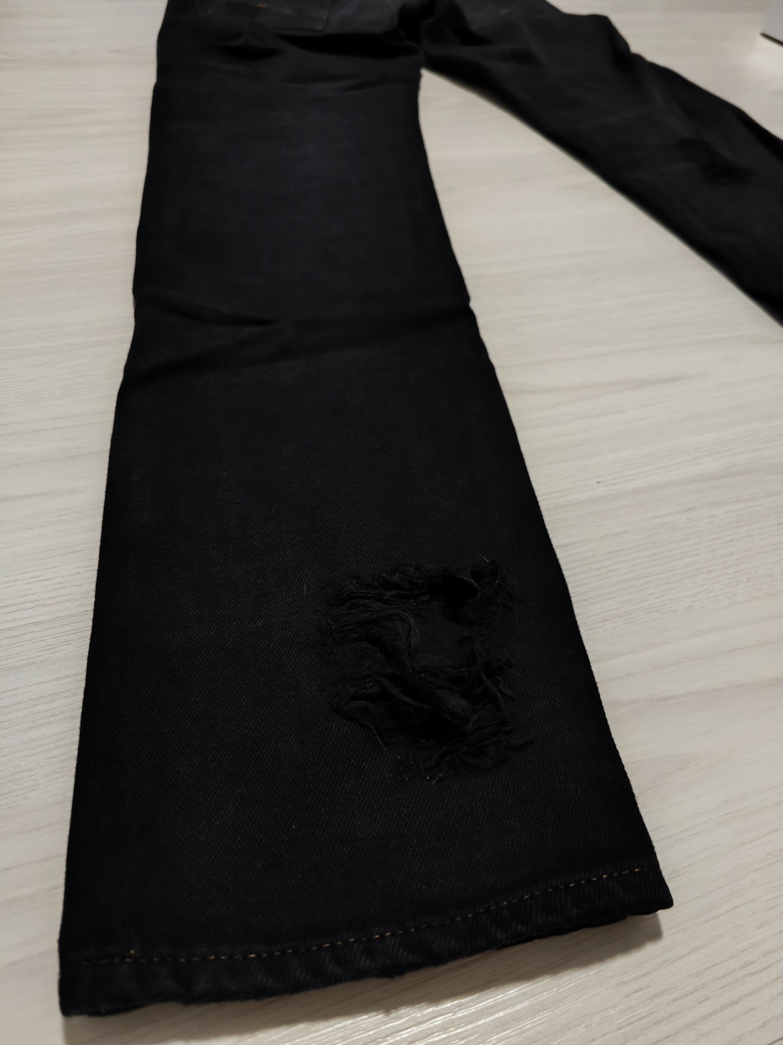 LVC Levis vintage clothing LVC black destroyed jeans Size US 30 / EU 46 - 5 Thumbnail