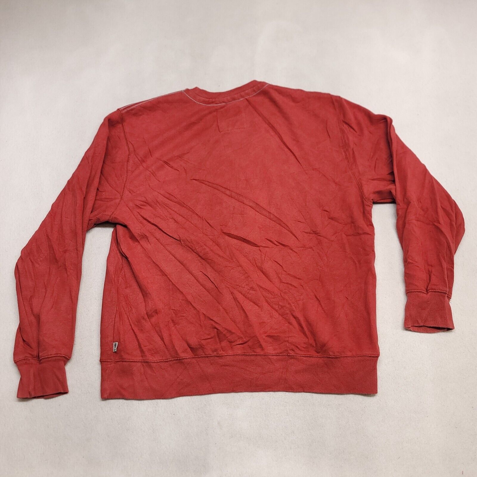 Izod IZOD Casual Long Sleeve Sweatshirt Mens Size 2XL Maroon Size US XXL / EU 58 / 5 - 10 Thumbnail
