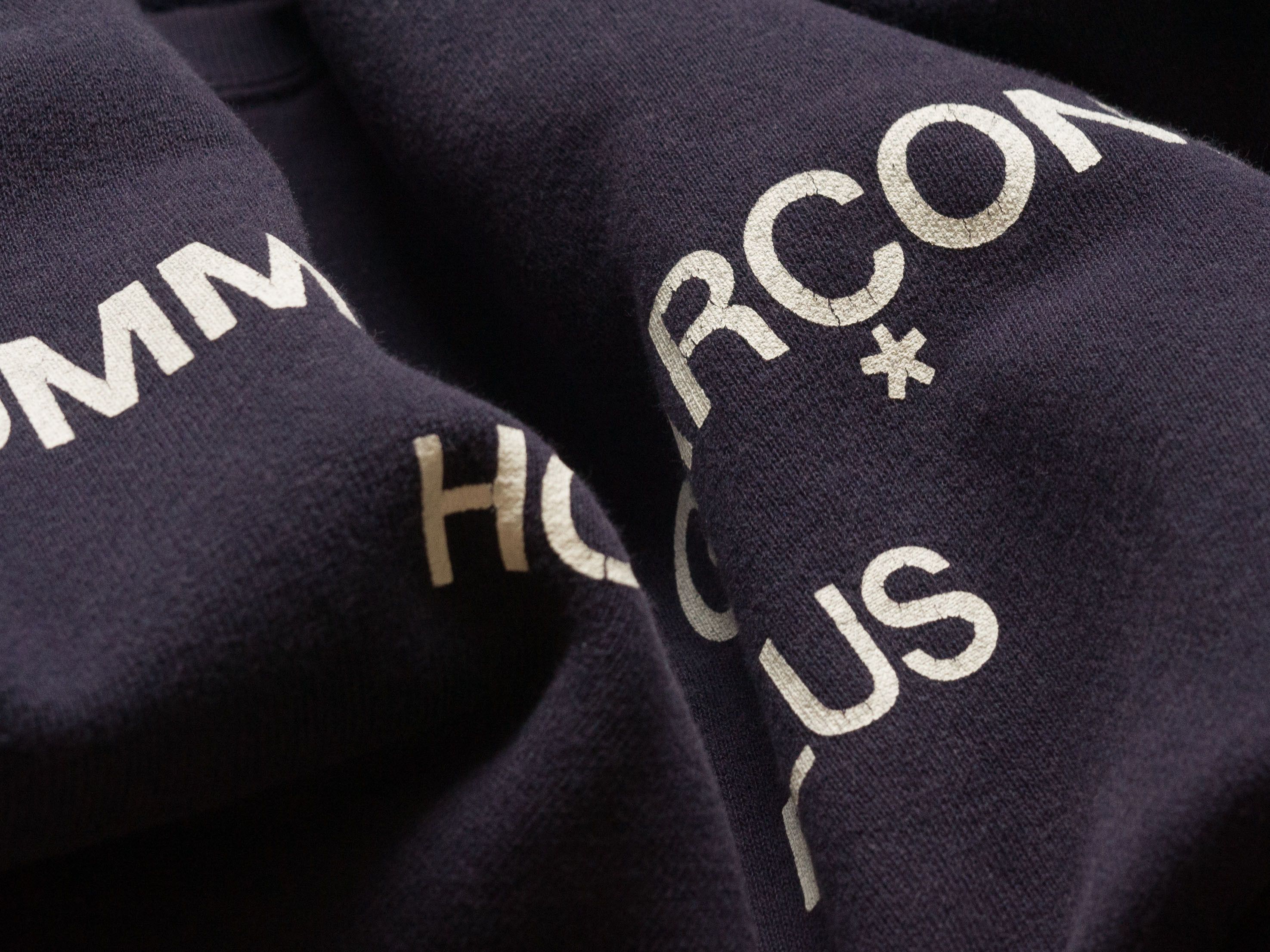 Comme des Garcons Homme Plus AD1997 COMME des GARÇONS HOMME PLUS LOGO PRINT SWEATSHIRT Size US L / EU 52-54 / 3 - 6 Thumbnail