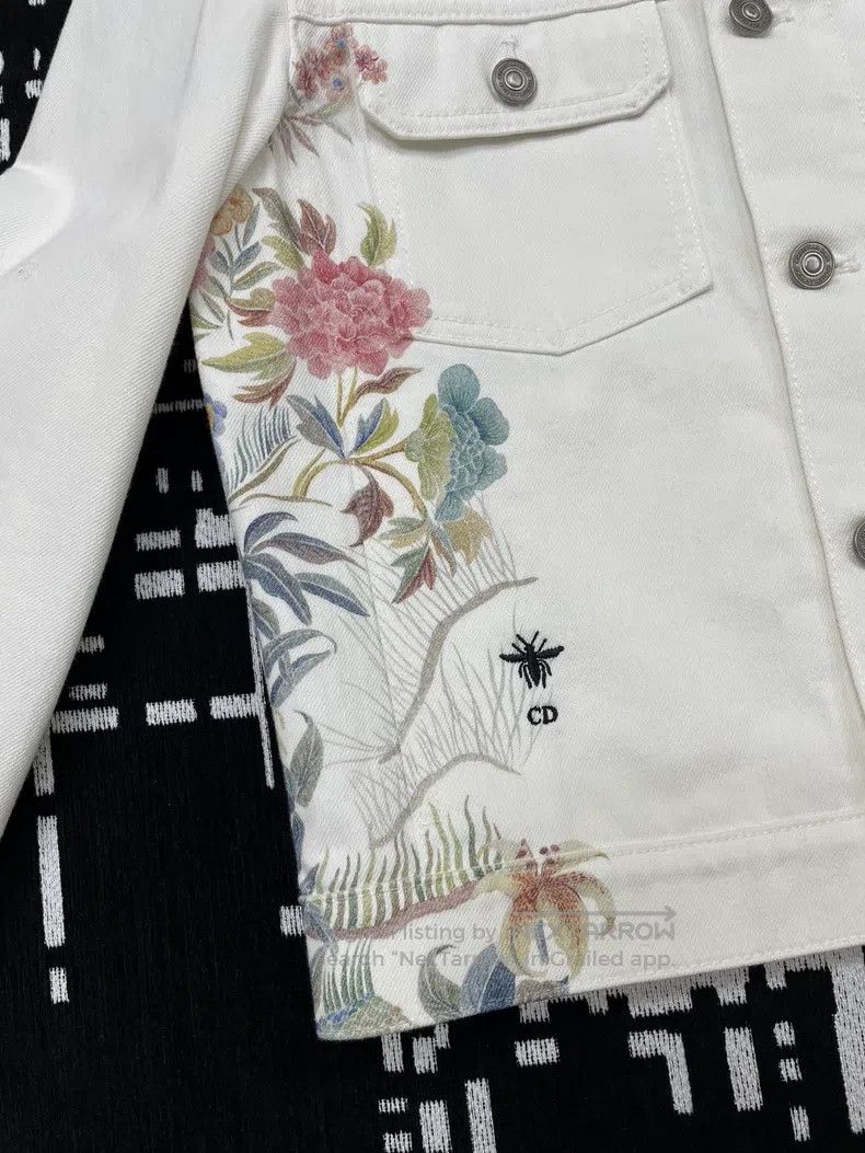 Dior Dior Chinese-style hand-painted brush painting jacket Size XS / US 0-2 / IT 36-38 - 2 Thumbnail