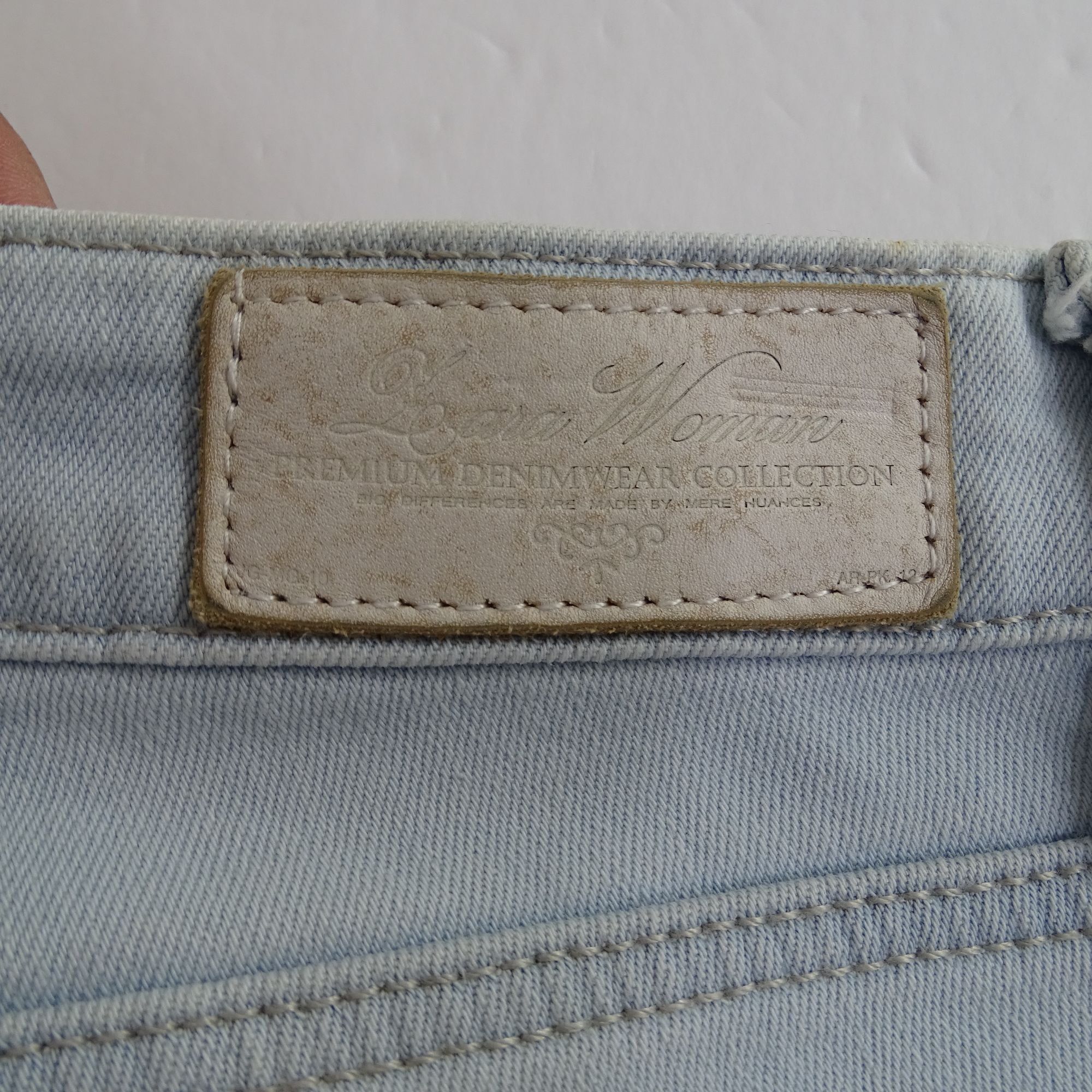 Zara Zara Woman Premium Denim Jeans Slim Light Wash Blue Size 8 Size 30" / US 8 / IT 44 - 5 Thumbnail