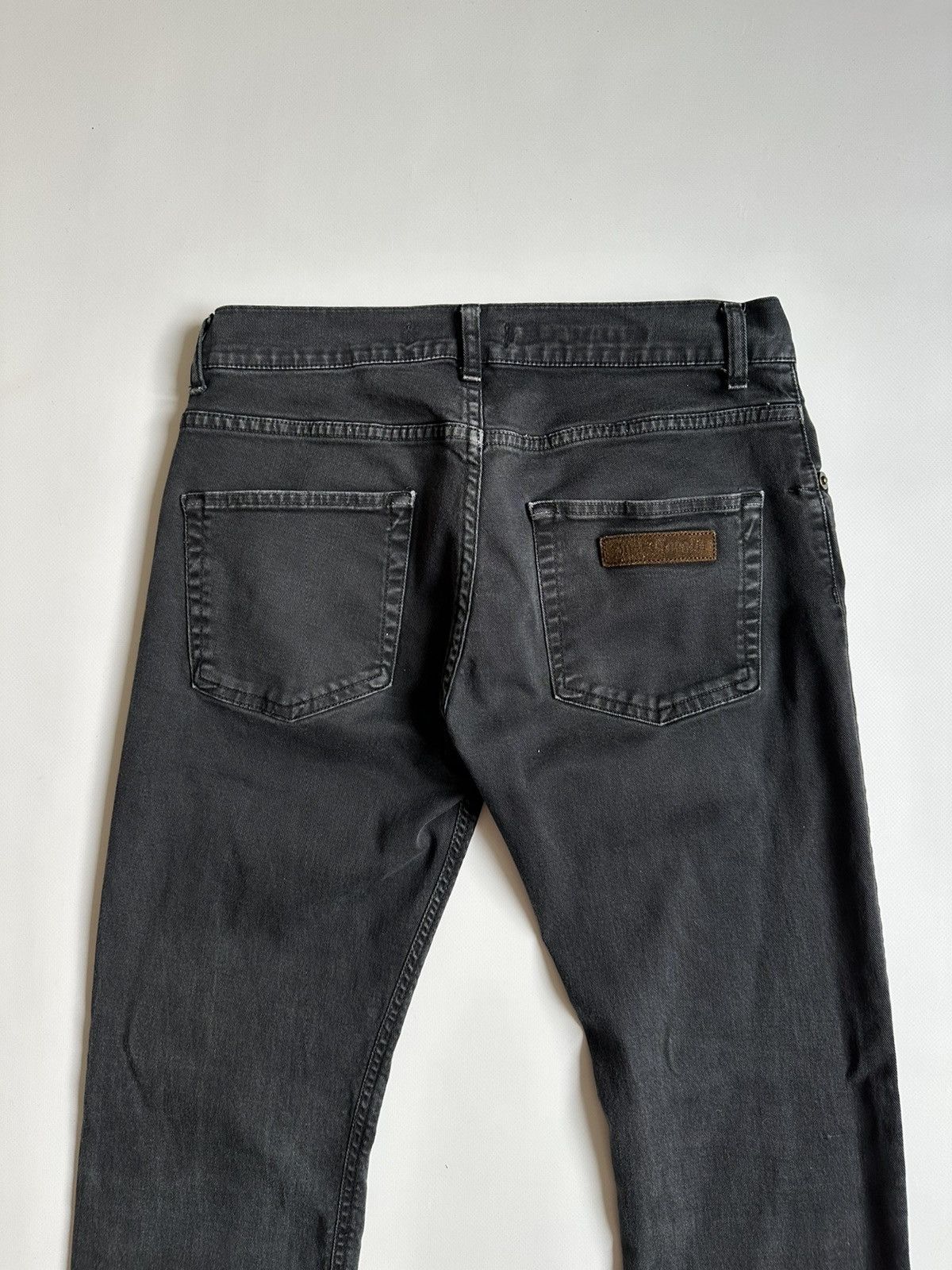Roberto Cavalli Just Cavalli Dark Gray Slim Jeans Size 33 Size US 33 - 4 Thumbnail