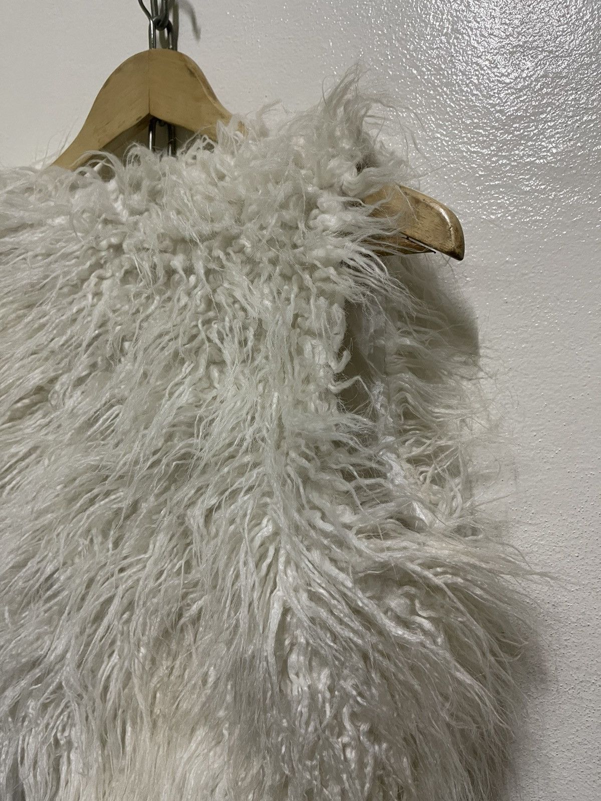 Japanese Brand Bluewish Faux Fur Vest Size S / US 4 / IT 40 - 16 Thumbnail