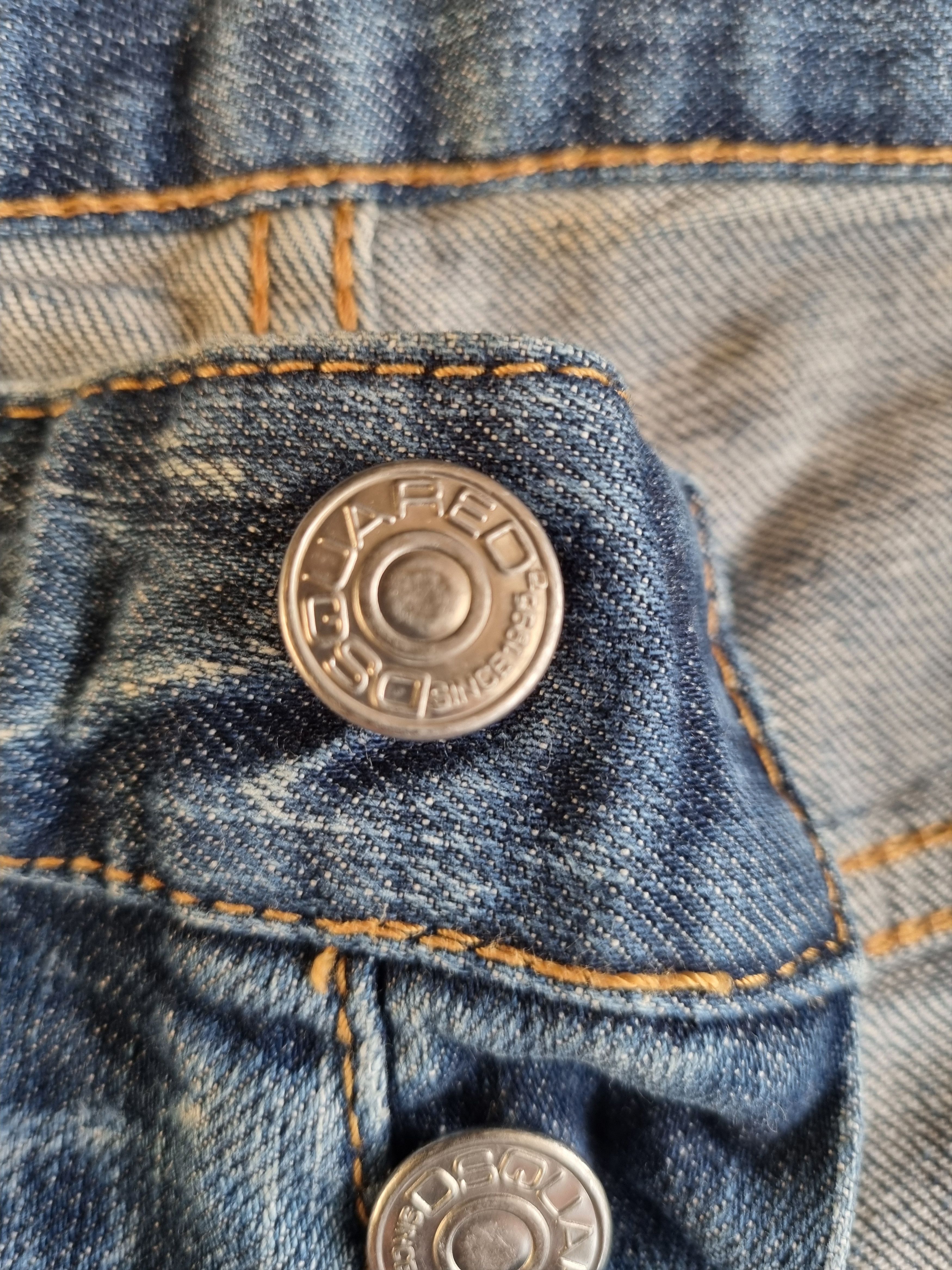 Dsquared2 'It's A Hard Knock Life' Slim Stonewashed Distressed Jeans Size US 34 / EU 50 - 7 Thumbnail