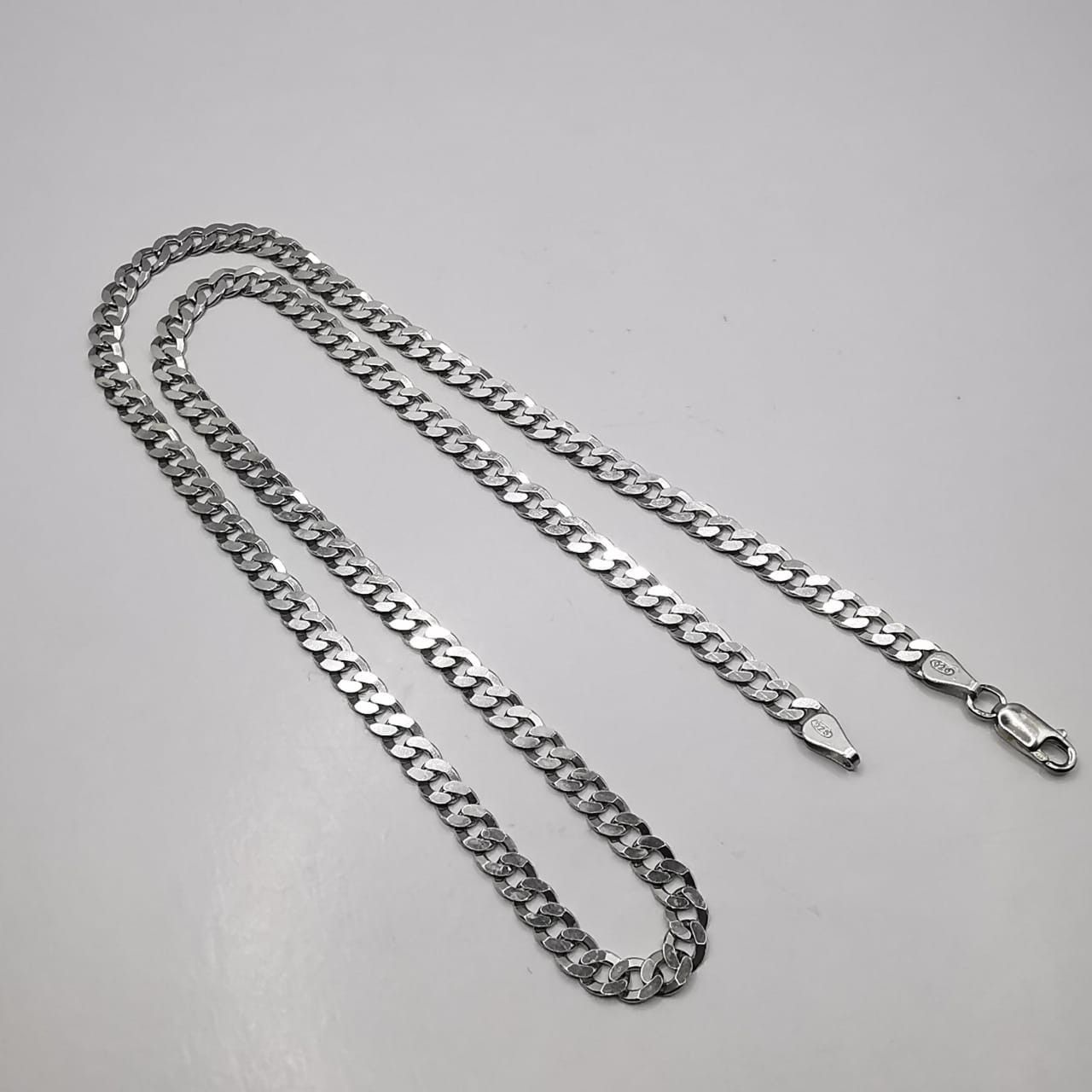 Sterling Silver Vintage Chain Necklece,925 Sterling Silver,Signed , 18,44g Size ONE SIZE - 1 Thumbnail