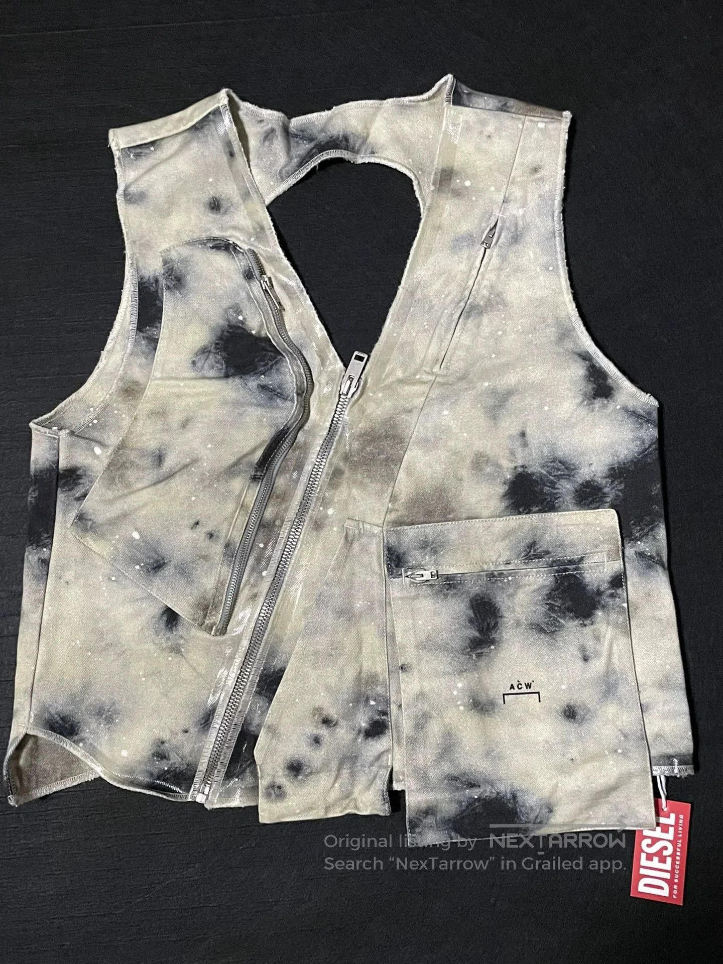 Other ACW x Diesel Tie-Dye Vest. Size US L / EU 52-54 / 3 - 3 Thumbnail