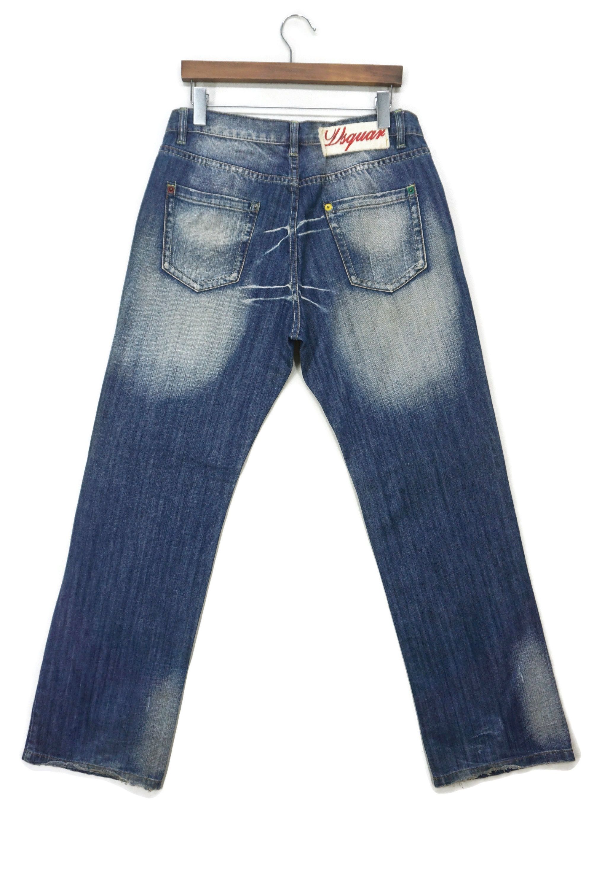 Dsquared2 Low-Rise Baggy Jeans Dsquared2 Denim Size W34xL33 Size US 34 / EU 50 - 2 Thumbnail